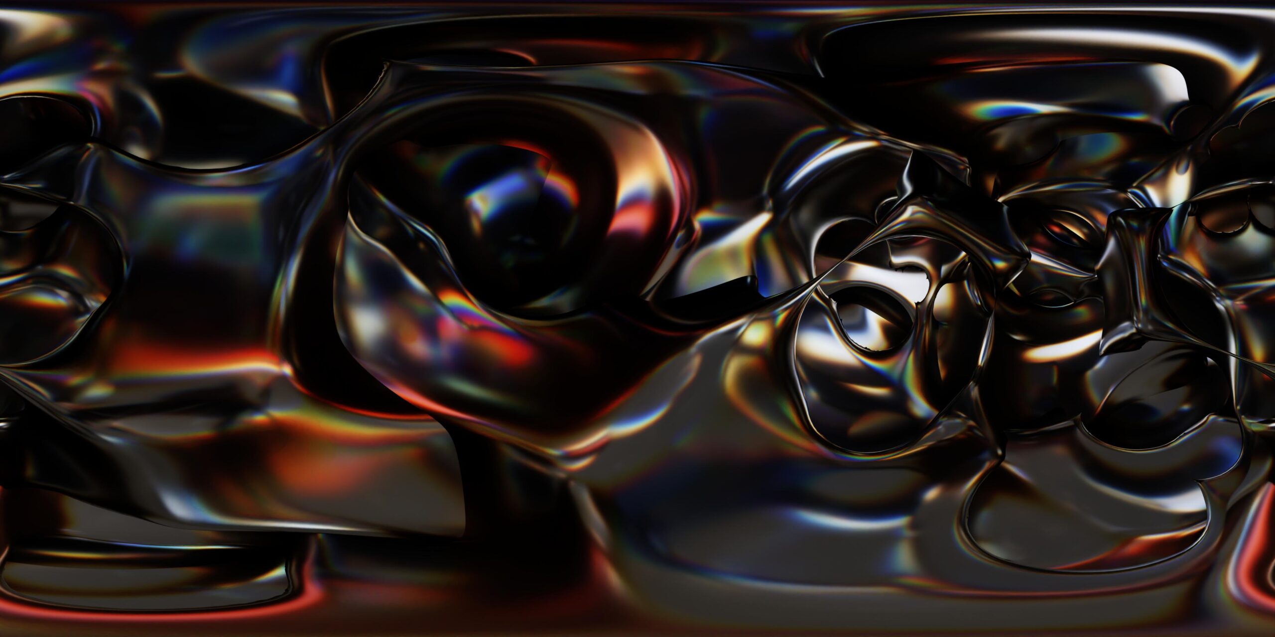 Immersive Liquid Metal Bubbles 360VR