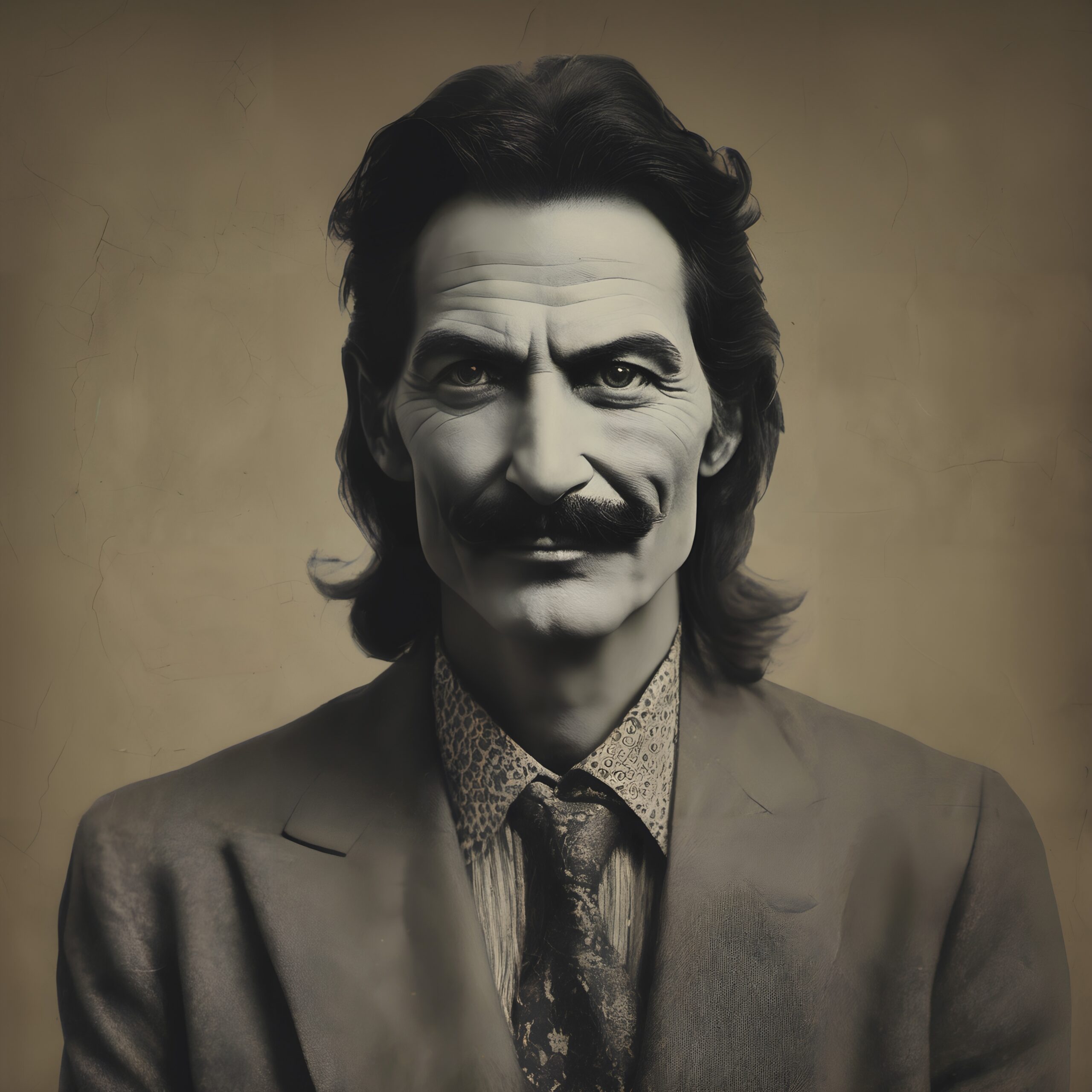 Vintage Portrait of Distinguished Man