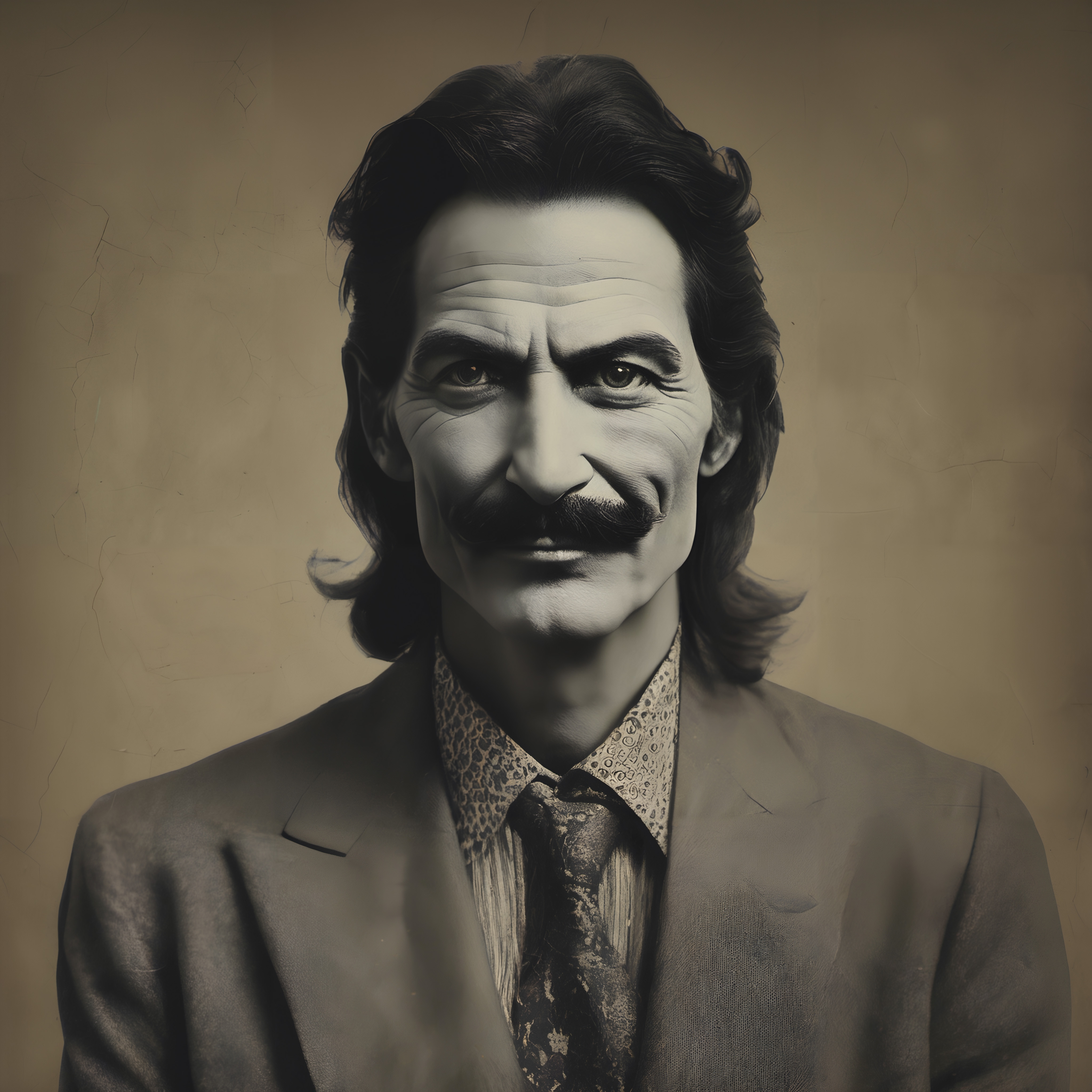 Vintage Portrait of Distinguished Man