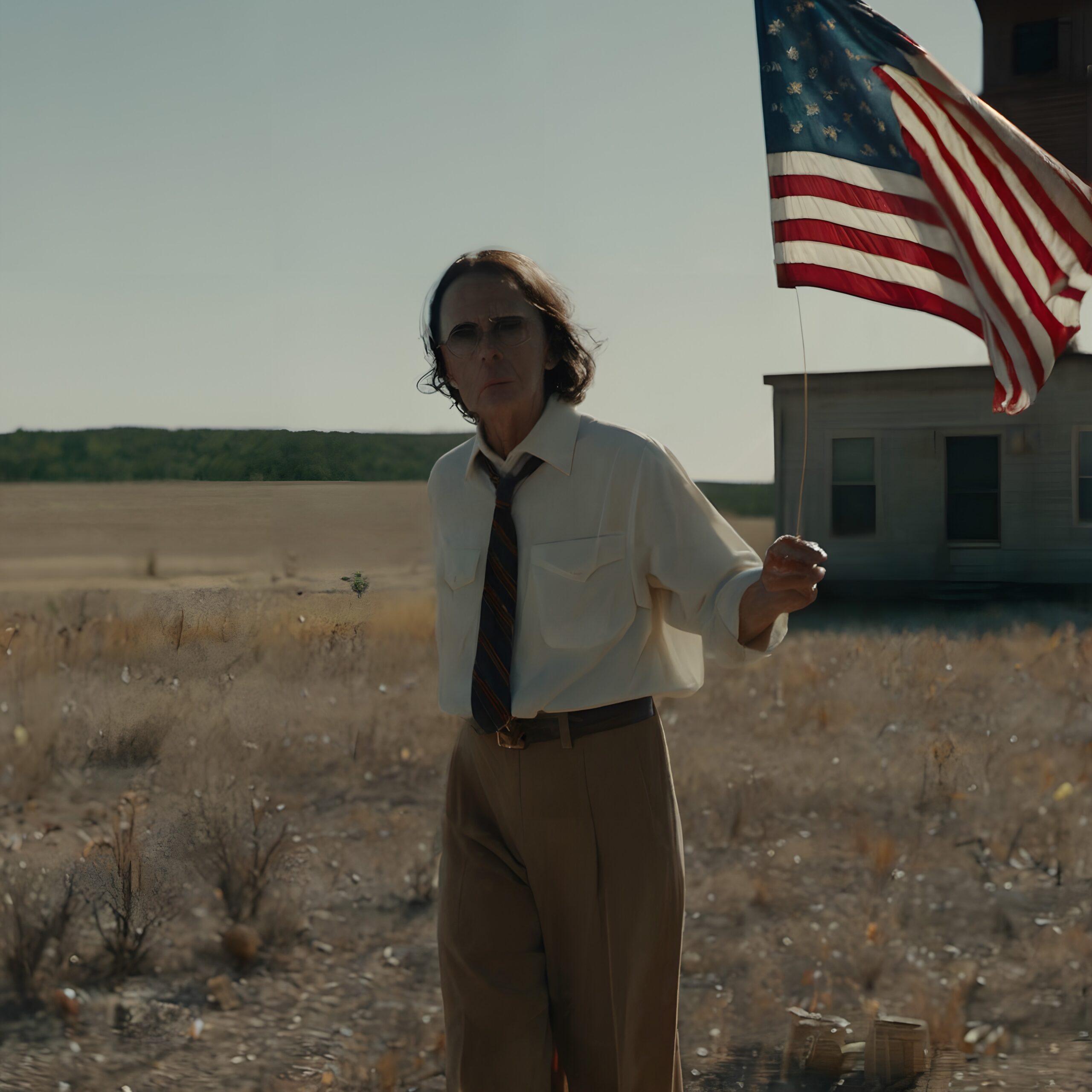 Patriotism in a Deserted Landscape