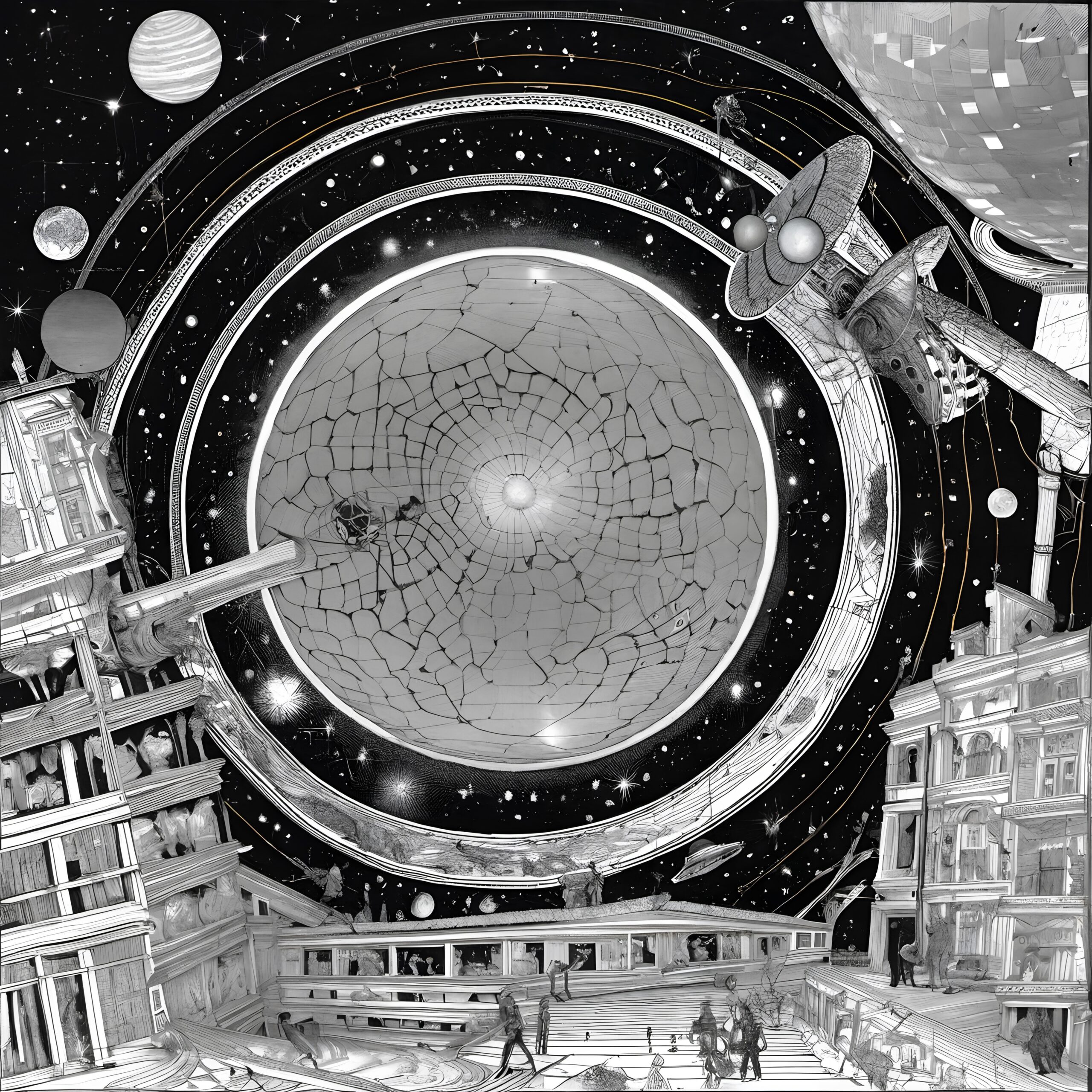 Surreal Urban Space Integration