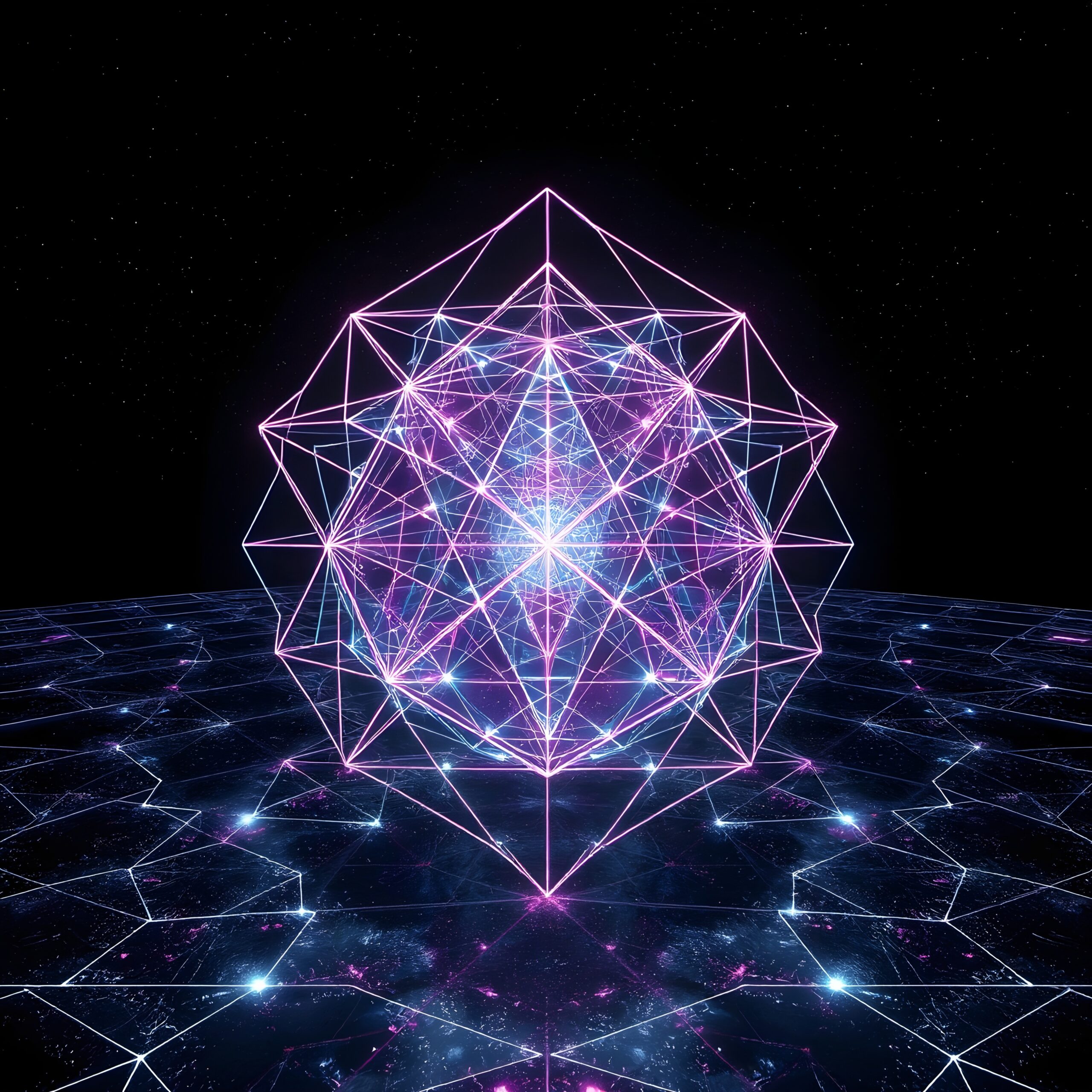 Cosmic Geometric Digital Landscape