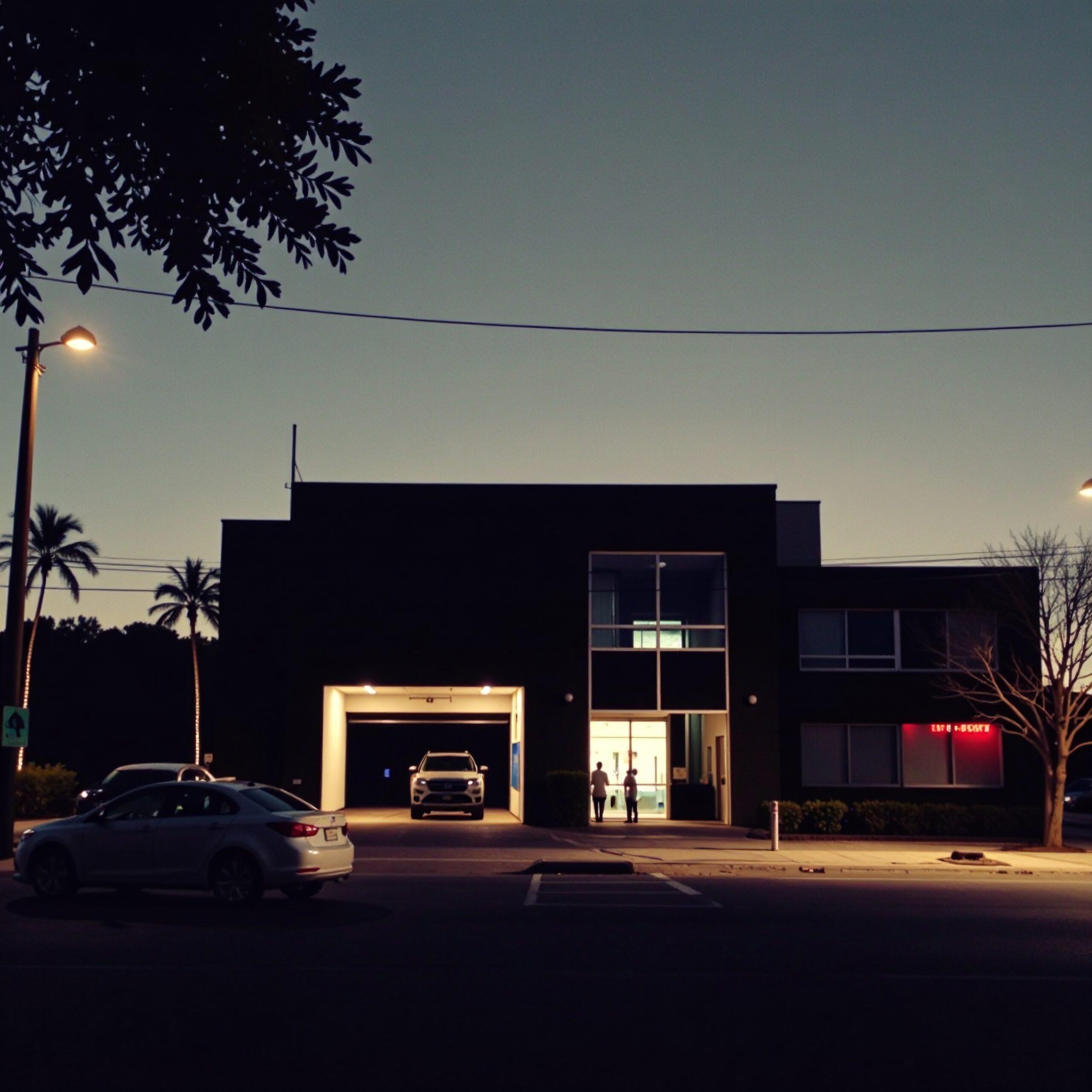 Nighttime Urban Street View