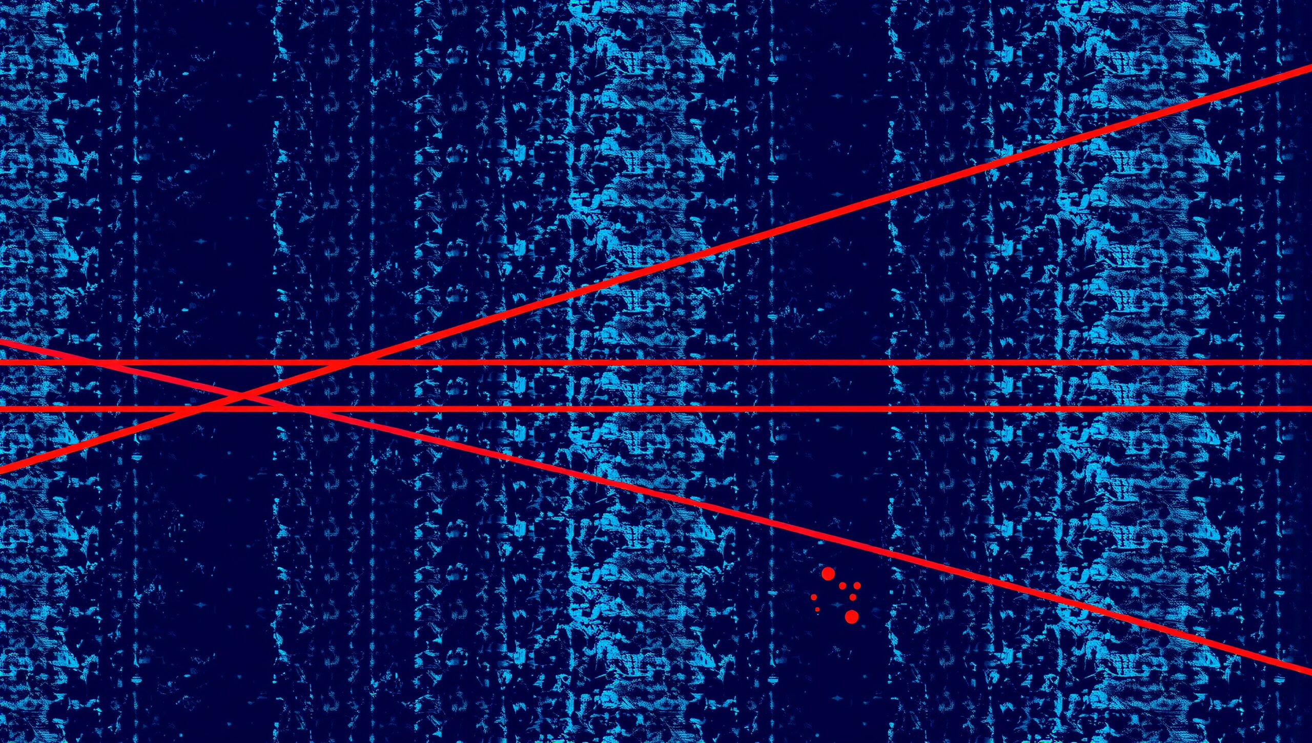 Intersections of Blue and Red