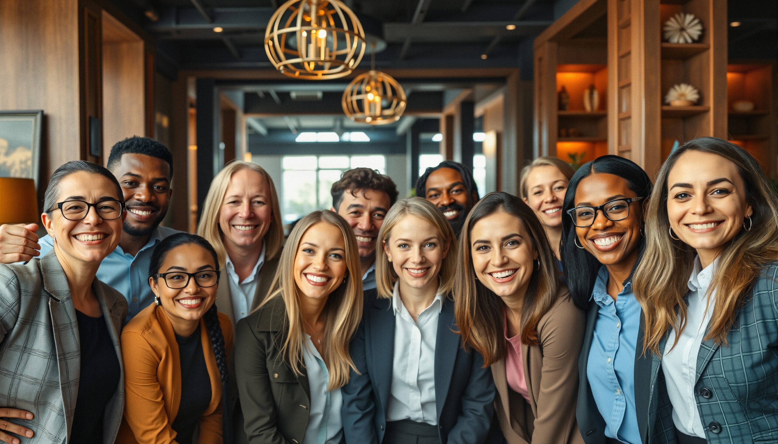 Diverse Team Celebrating Success Together