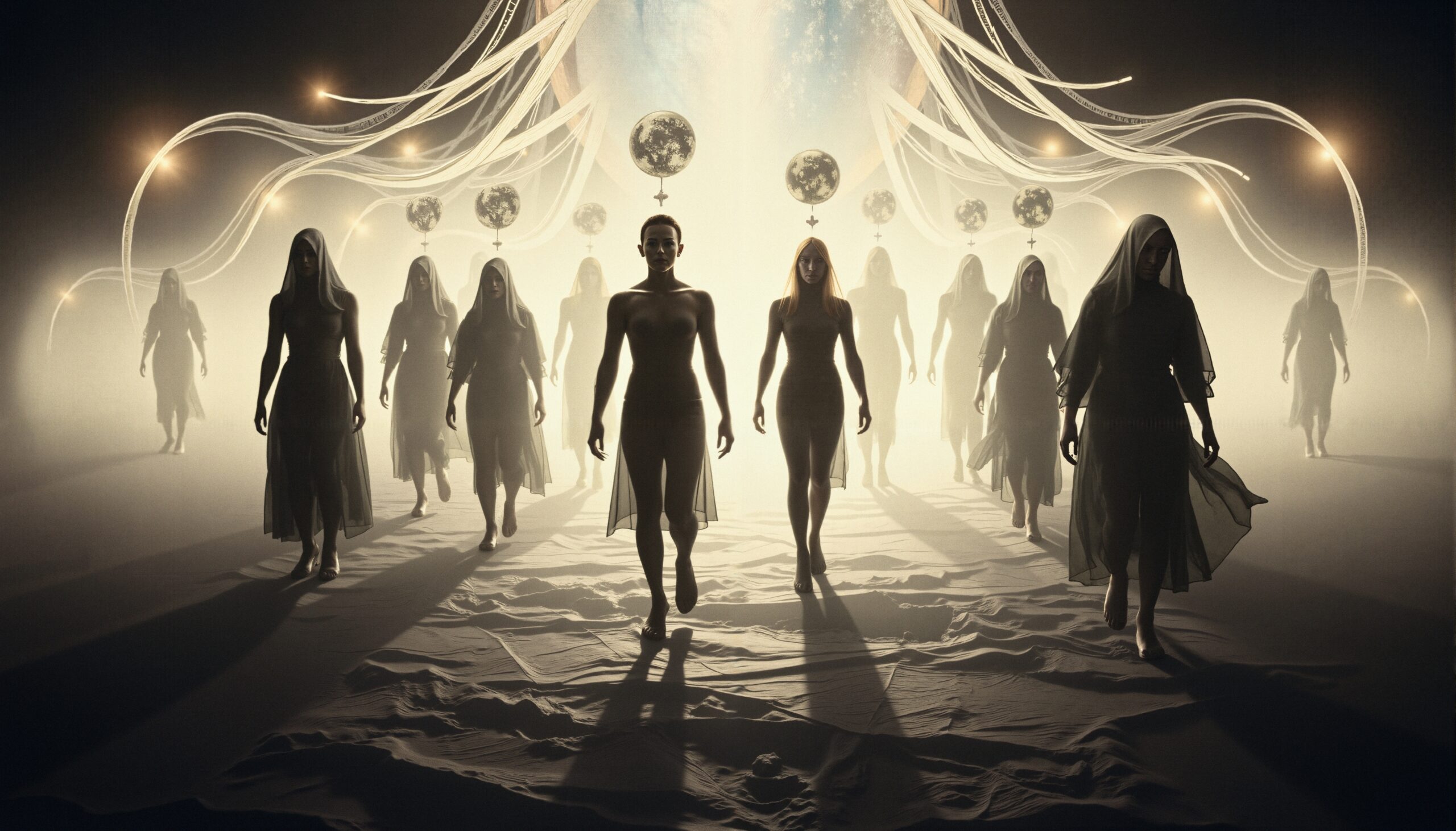 Mystical Gathering of Figures