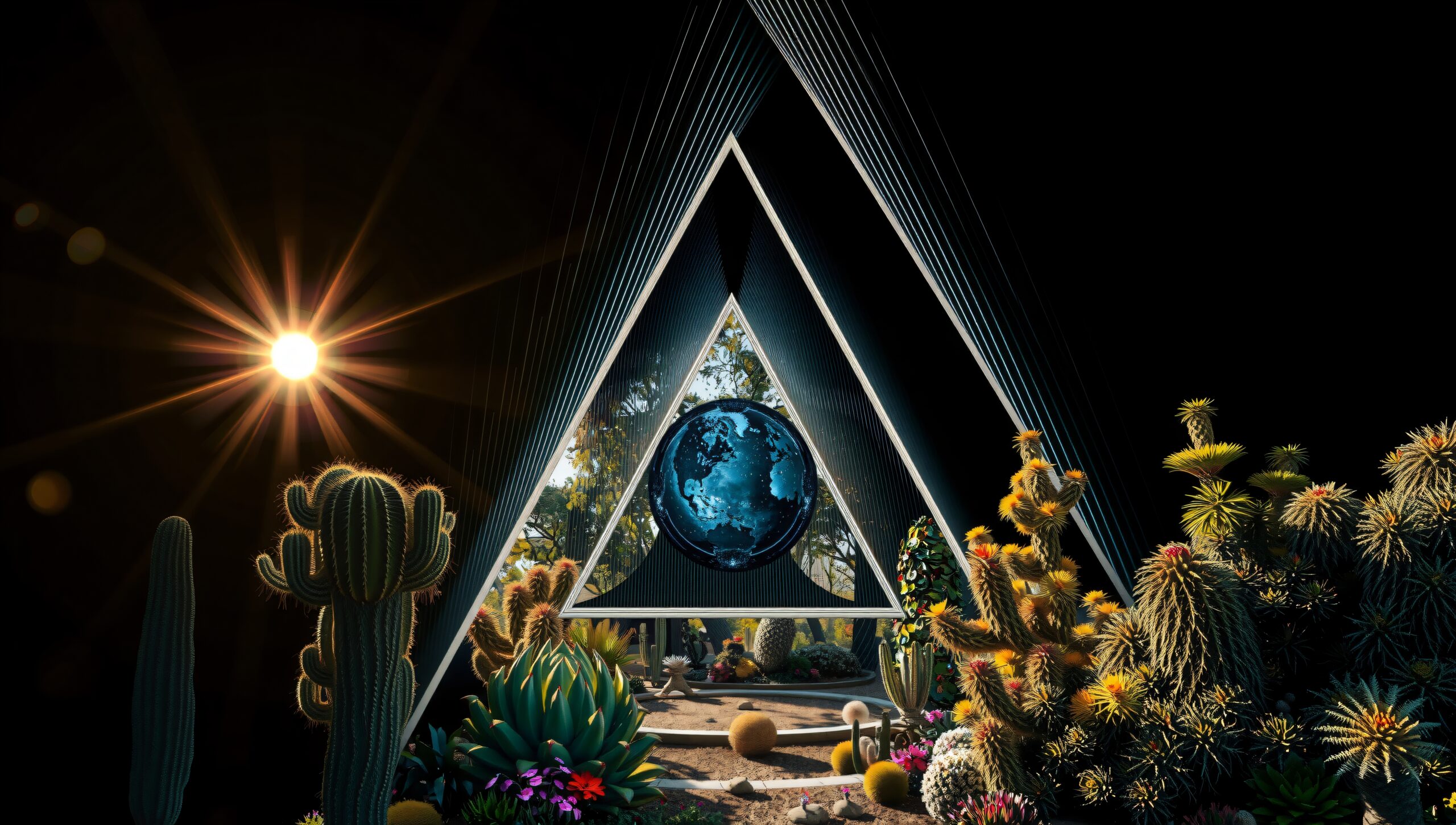 Celestial Desert Portal Dreamscape