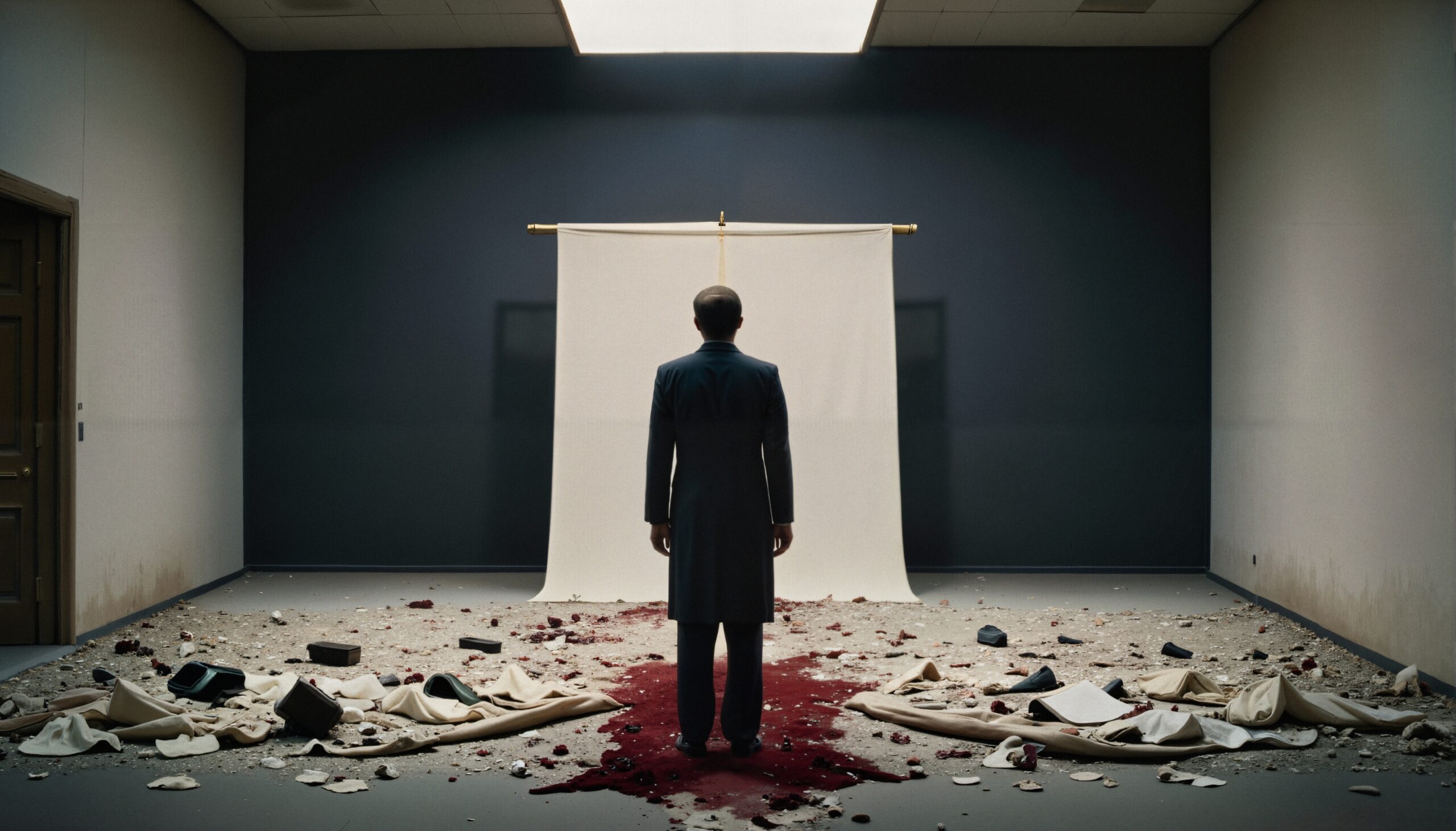 Mystery Behind the White Curtain