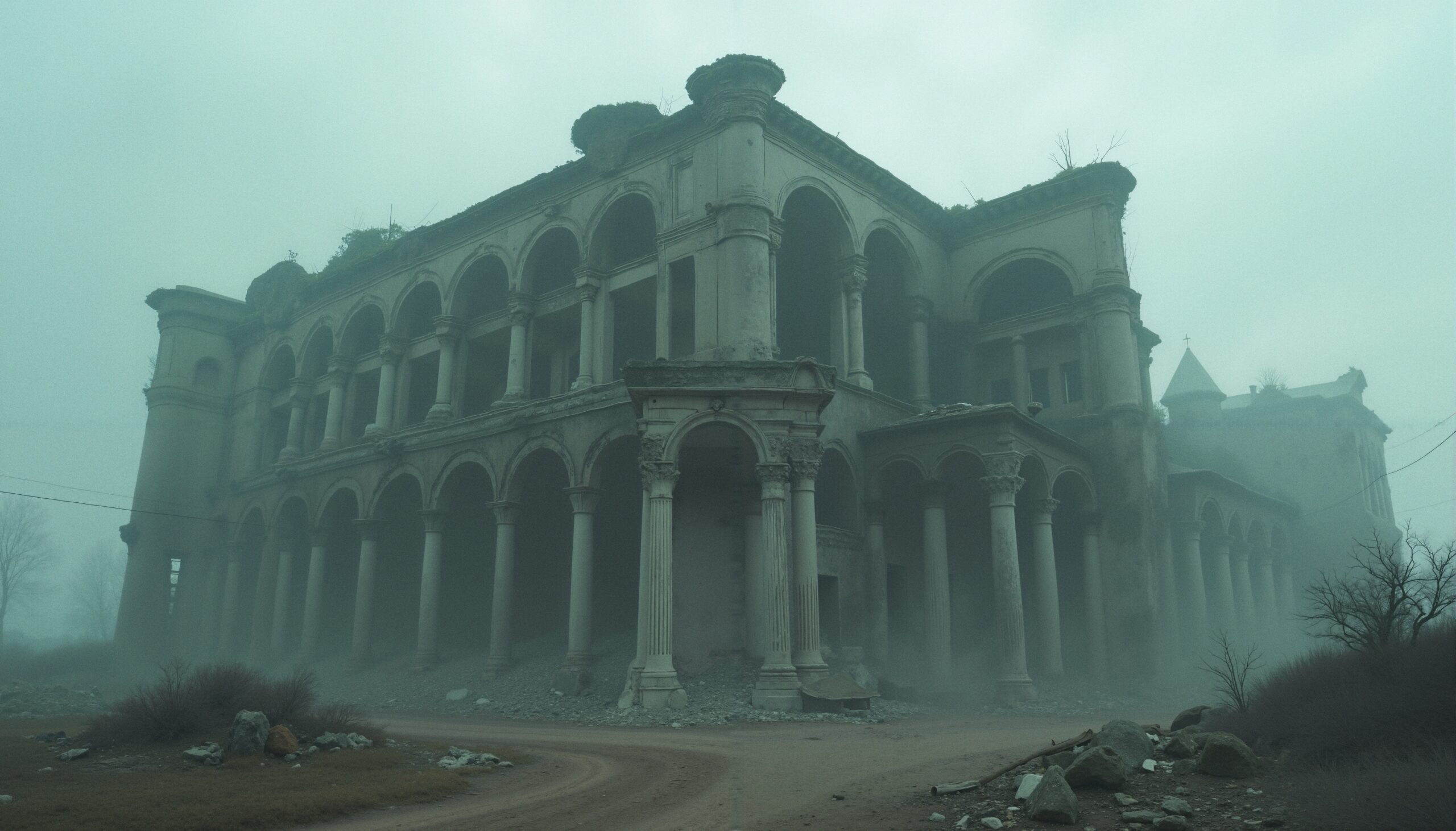 Abandoned Mystical Historic Structure
