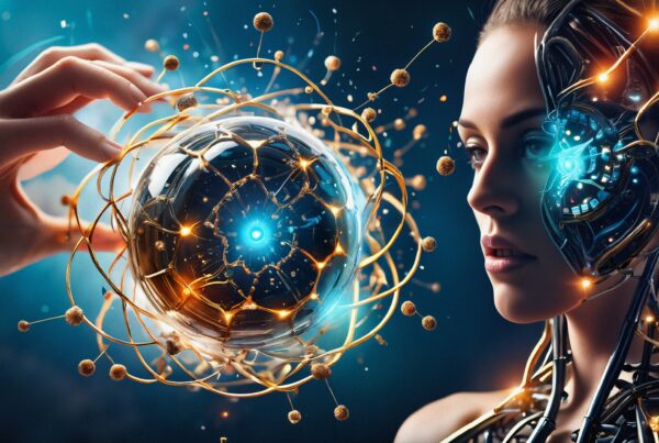 Futuristic Cybernetic Human Innovation