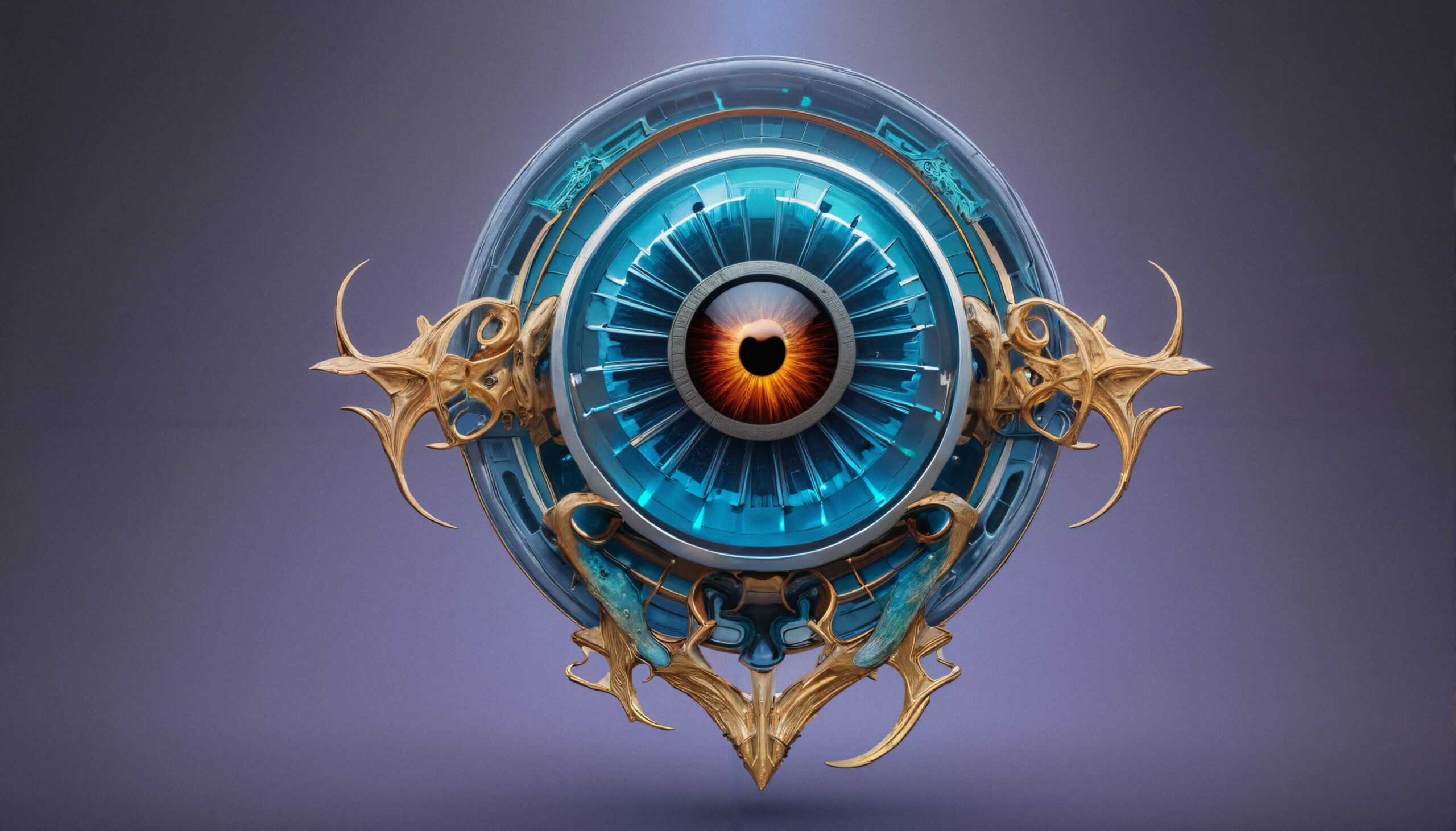 Futuristic Ornate Mechanical Eye