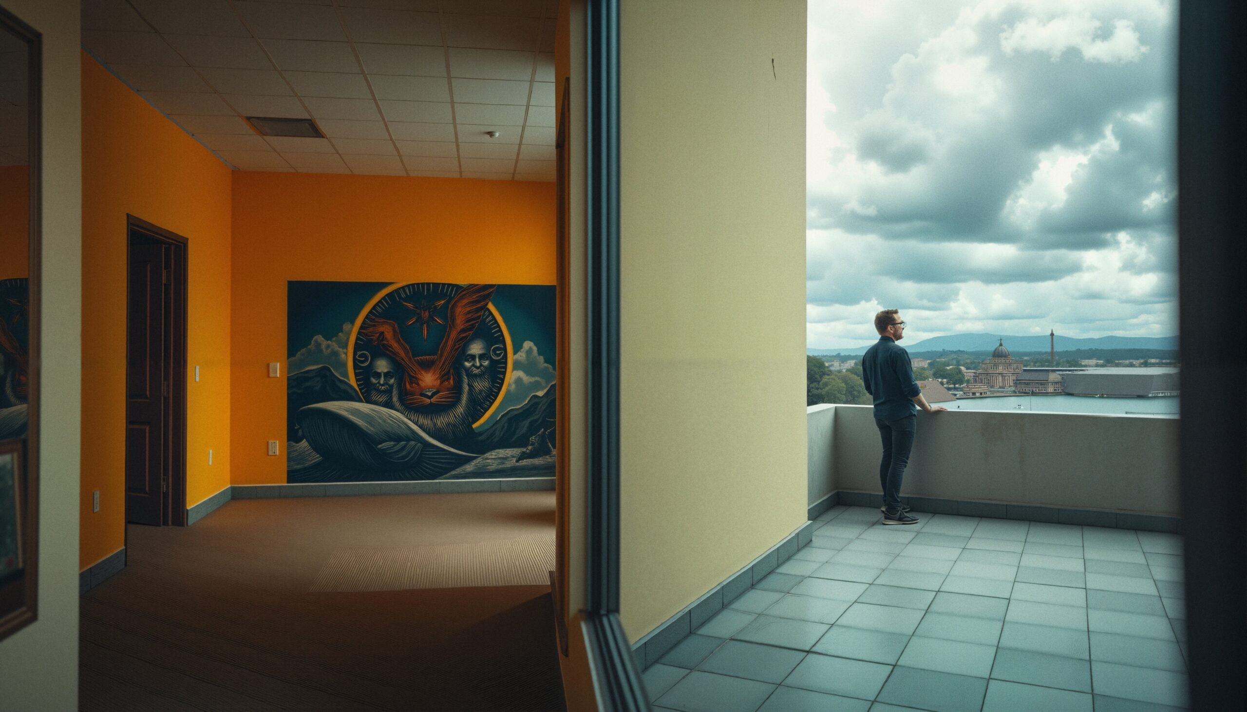 Artistic Clash Indoor and Outdoor Worlds