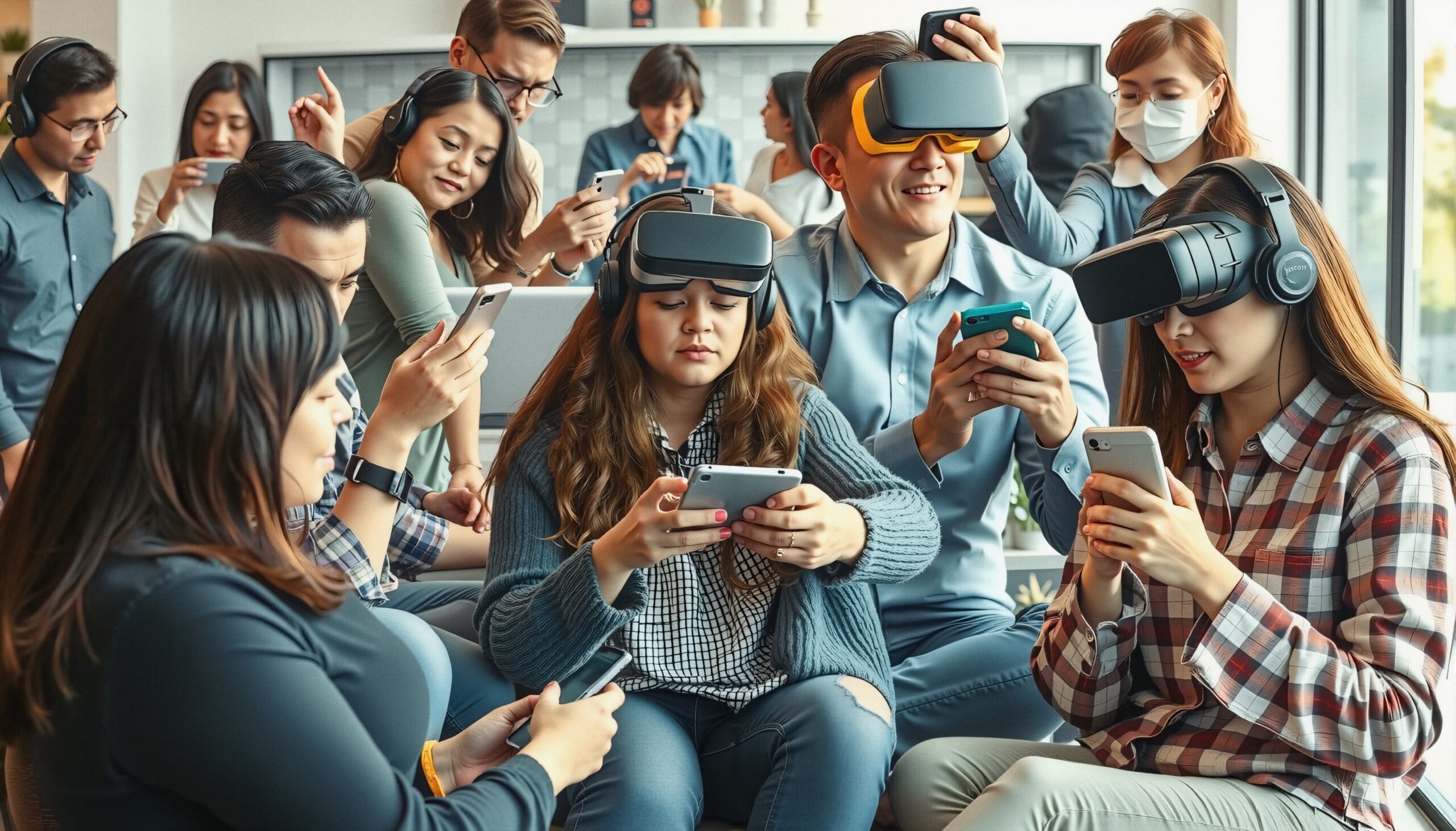 Group Immersed in Digital World