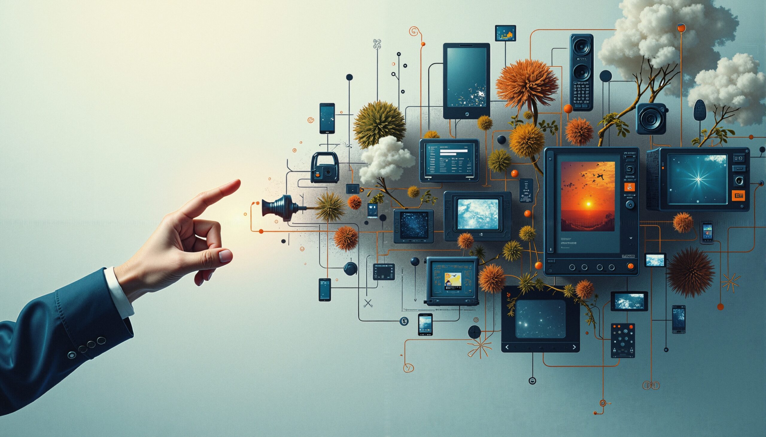 Connecting Technology and Nature Art