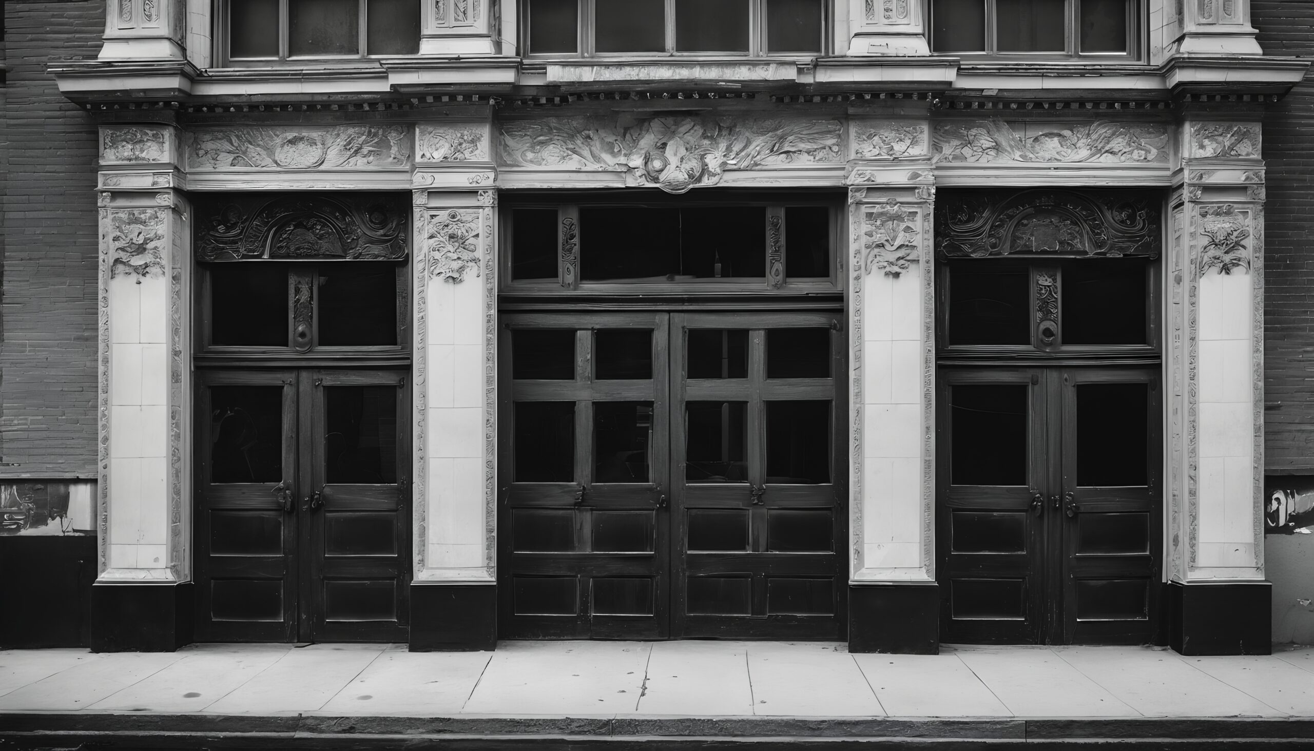 Elegant Historical Building Entrance