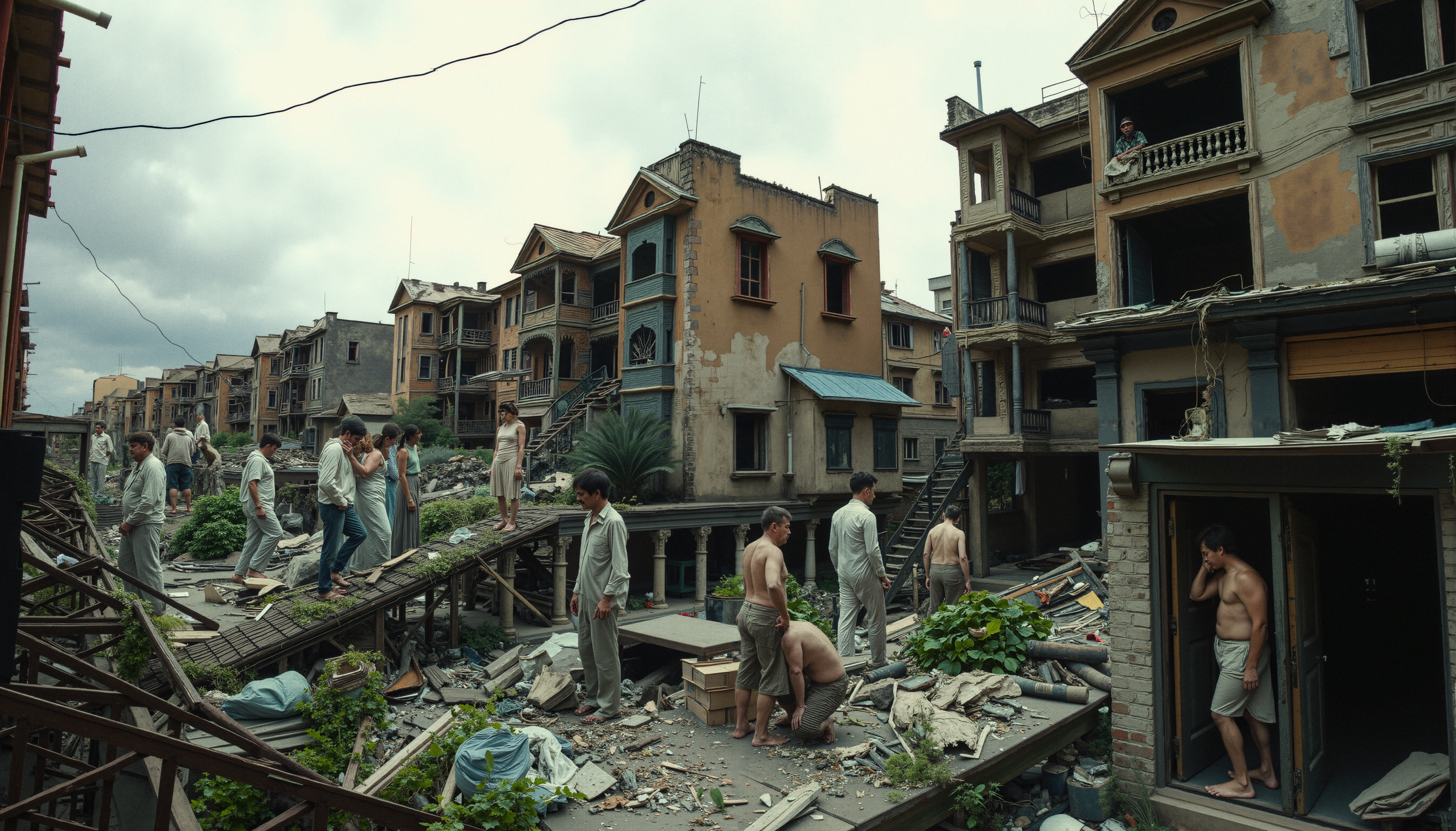 Urban Decay Stories Unfolding Outside