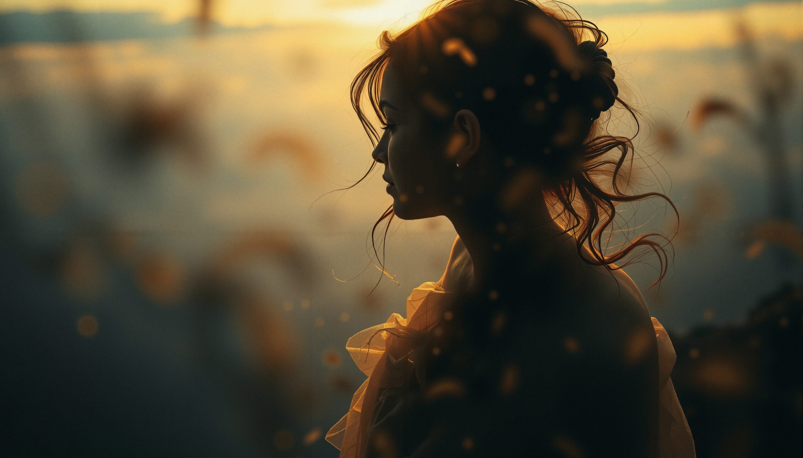 Golden Silhouette at Sunset