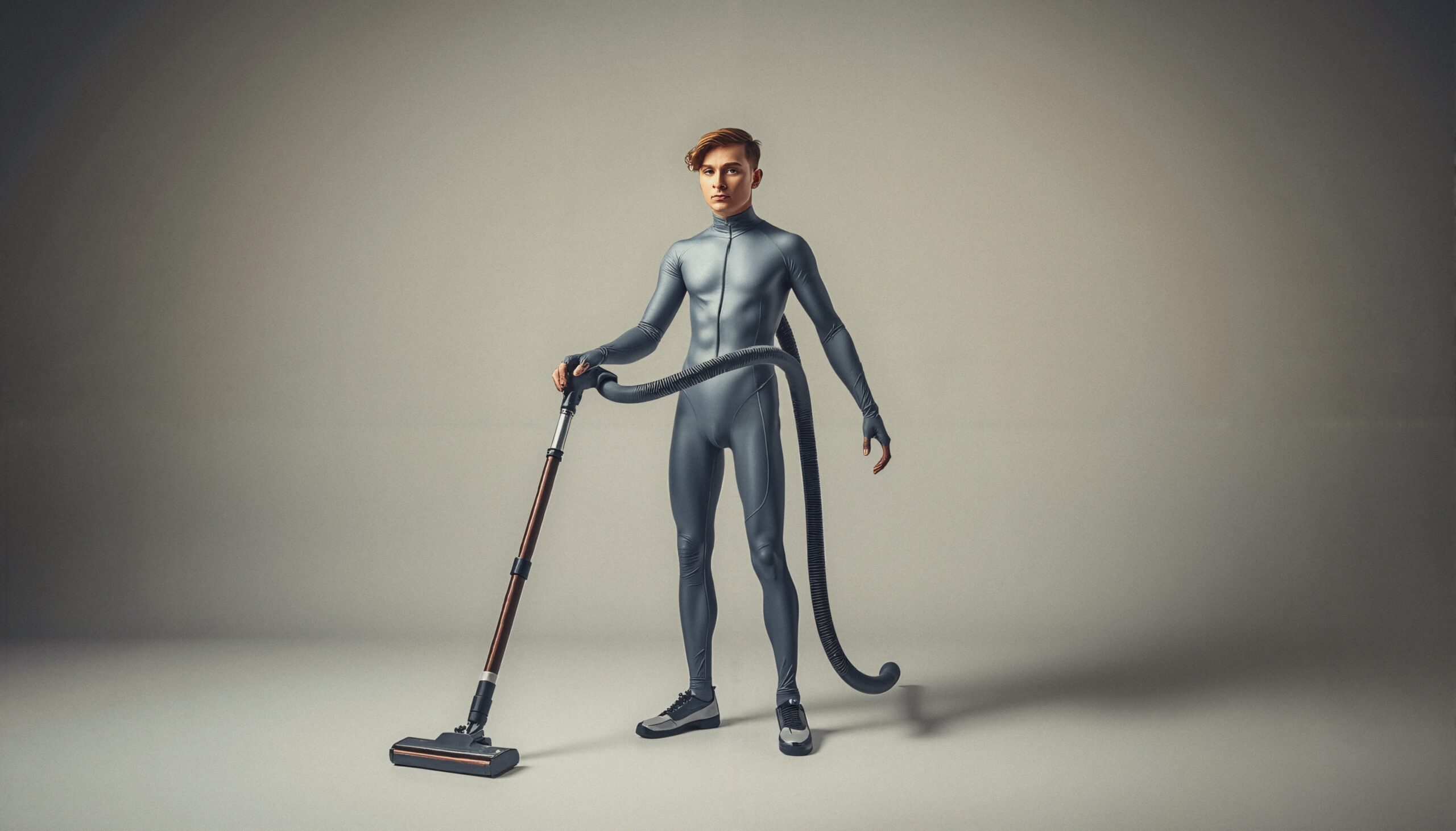 Futuristic Cleaning Suit Design