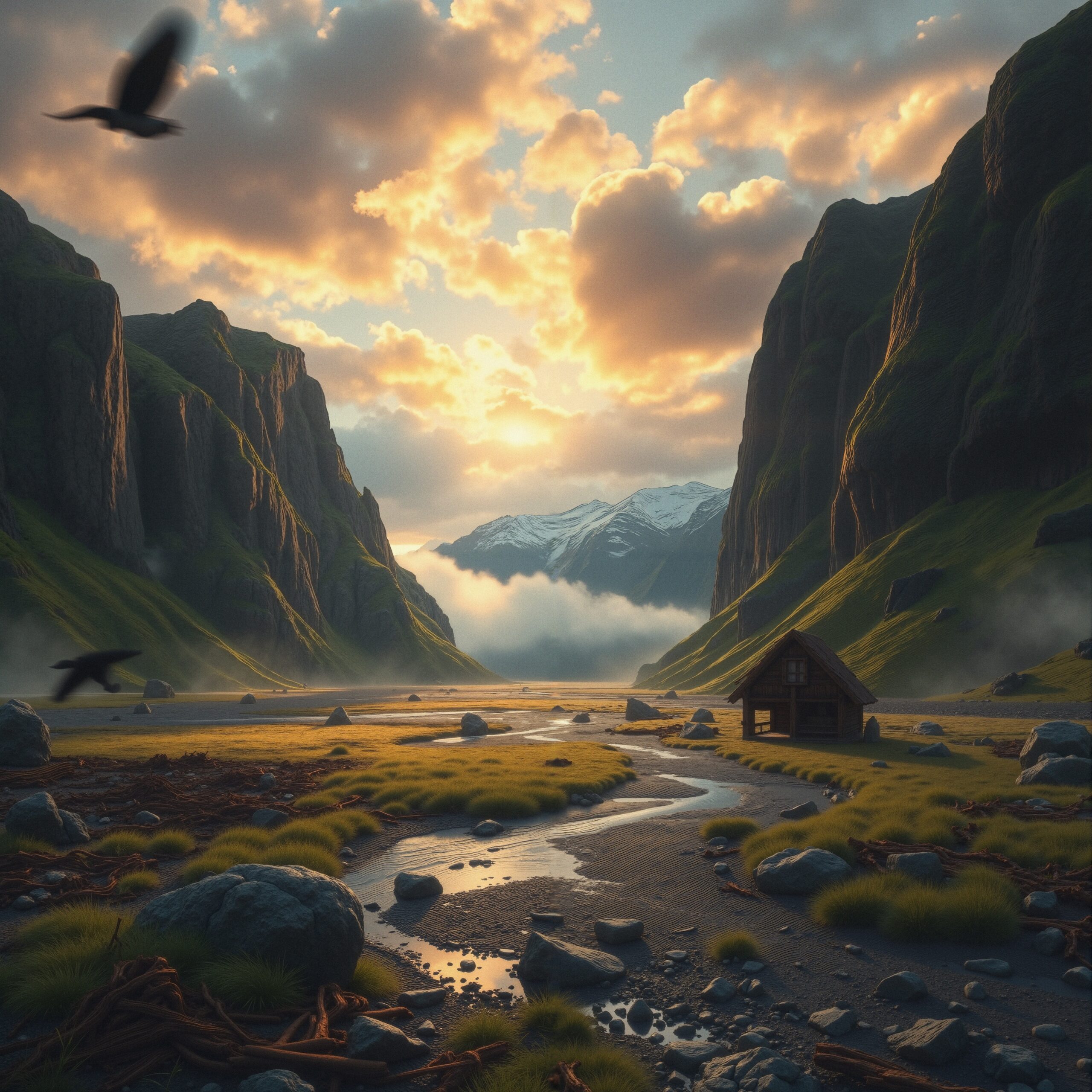 Solitude In The Golden Valley