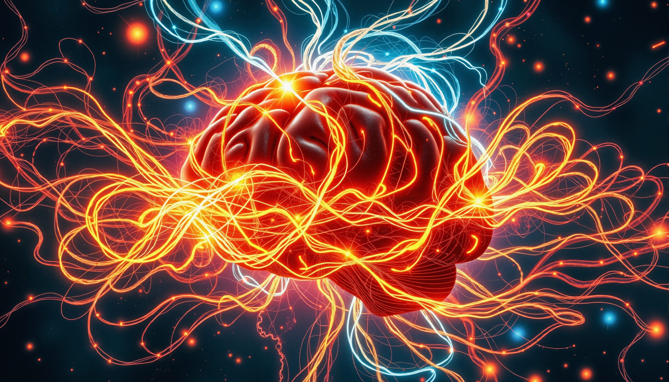 Vibrant Neural Connection Illustration