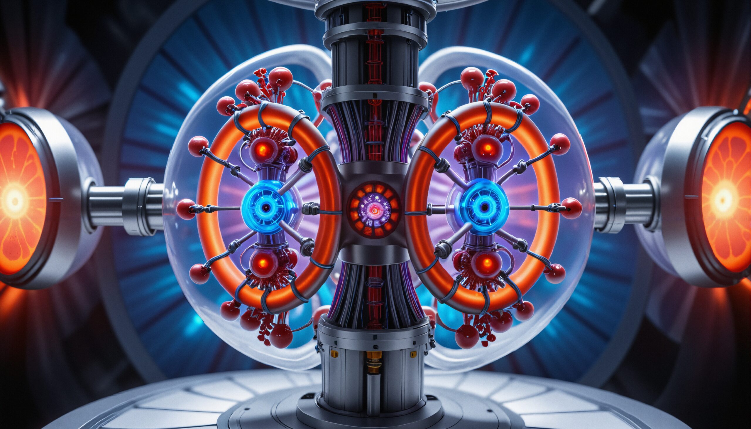 Futuristic Energy Core Design