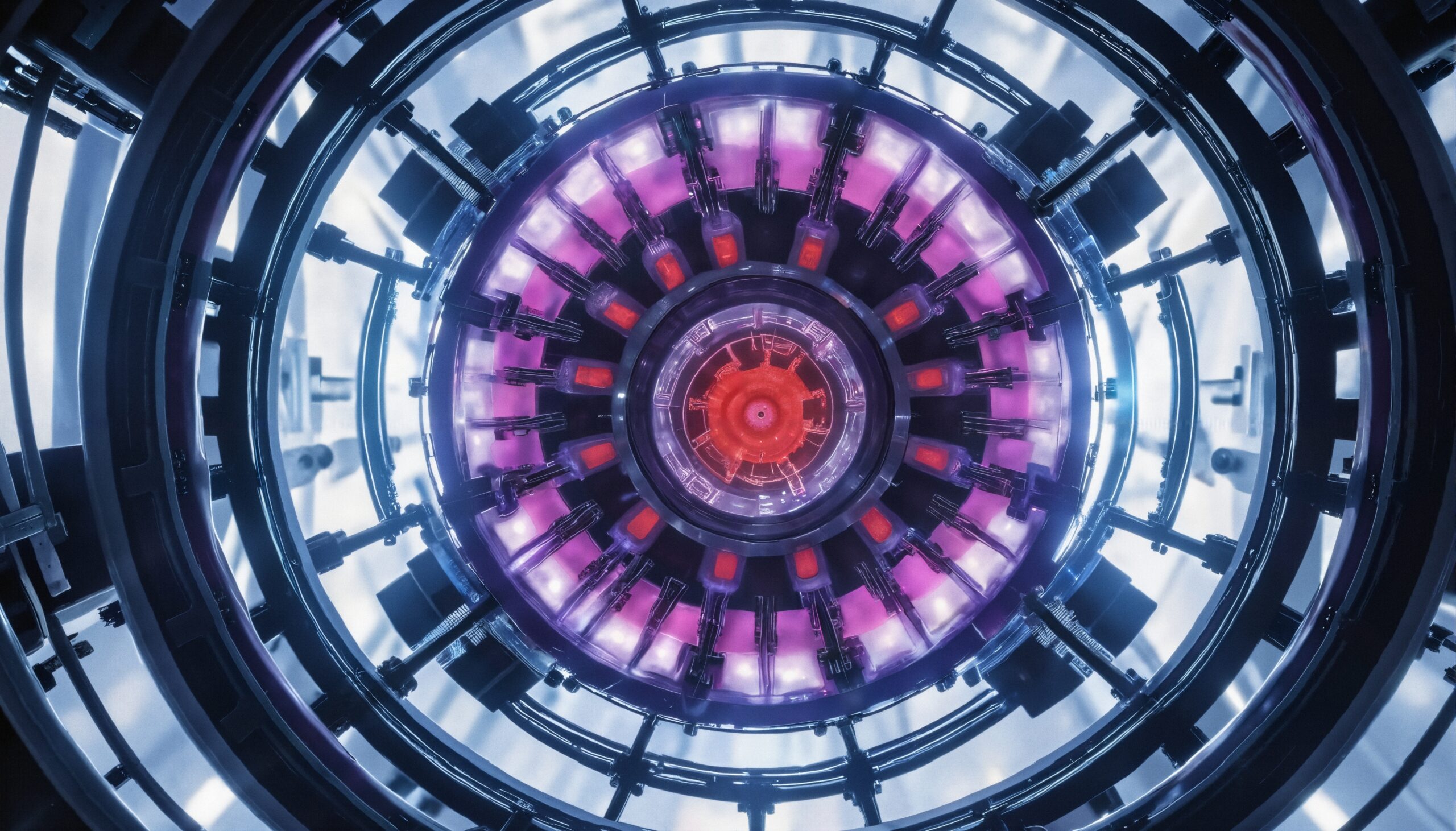 Futuristic Sci-Fi Engine Core