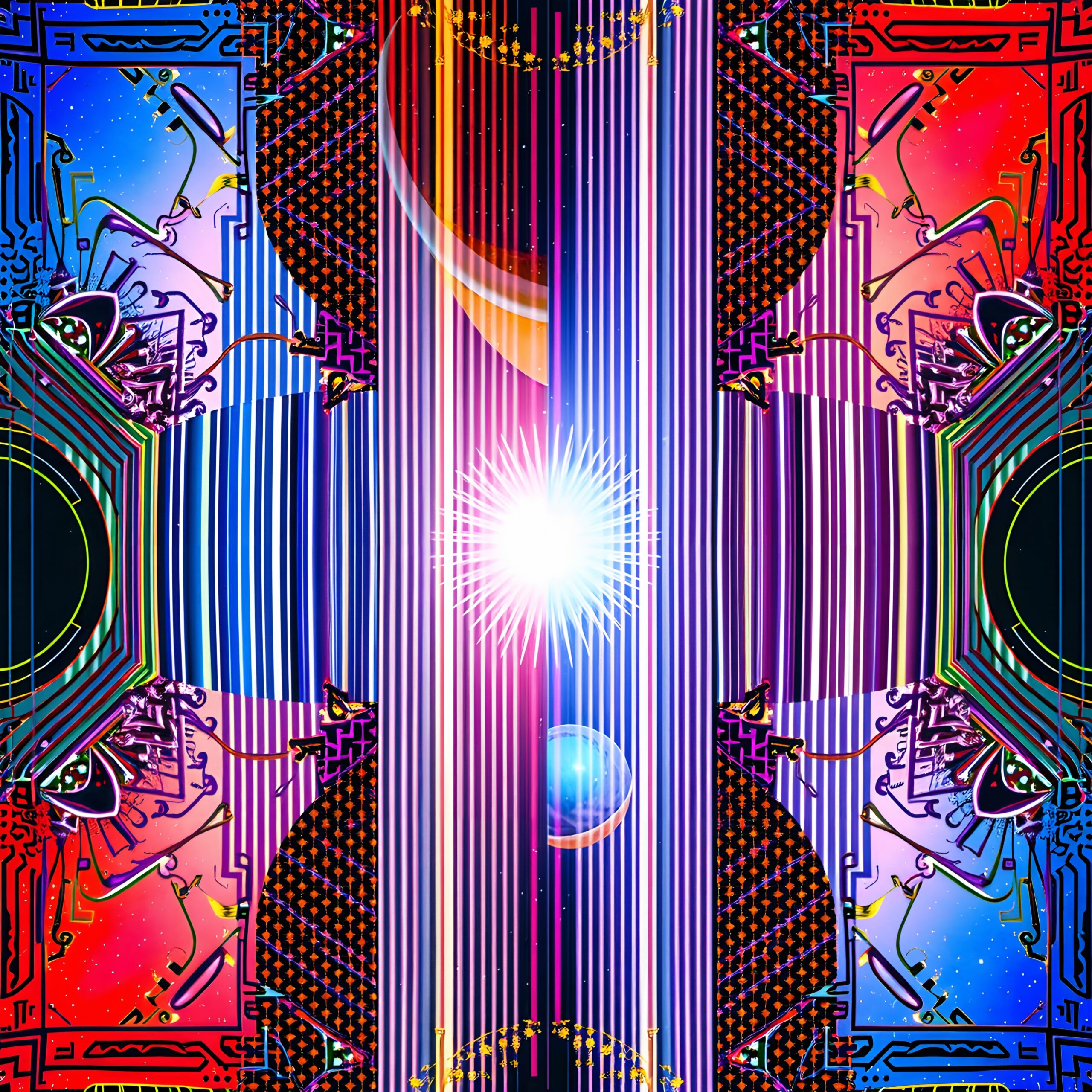 Cosmic Symphony of Colors