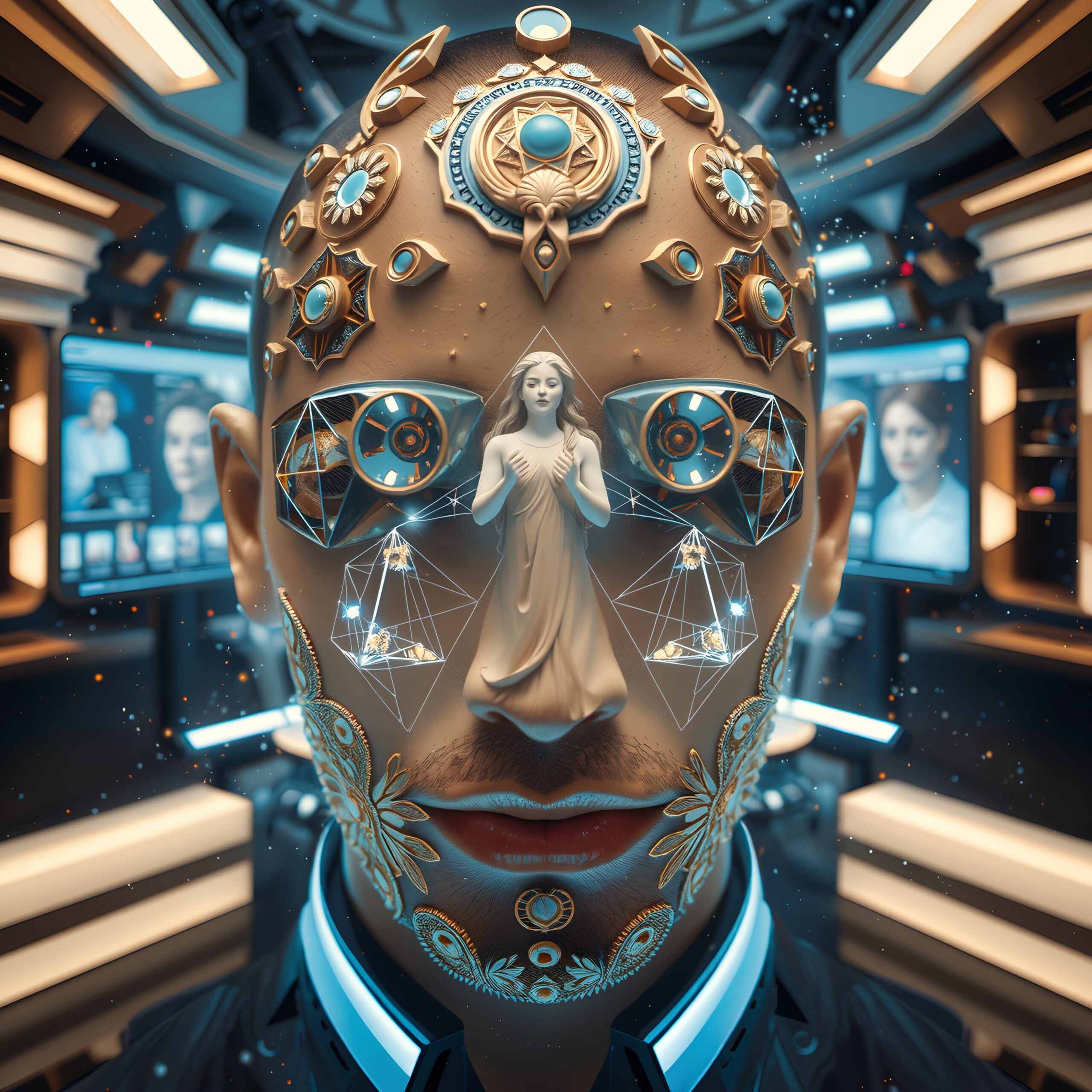 Technomystic Vision of Human Mind