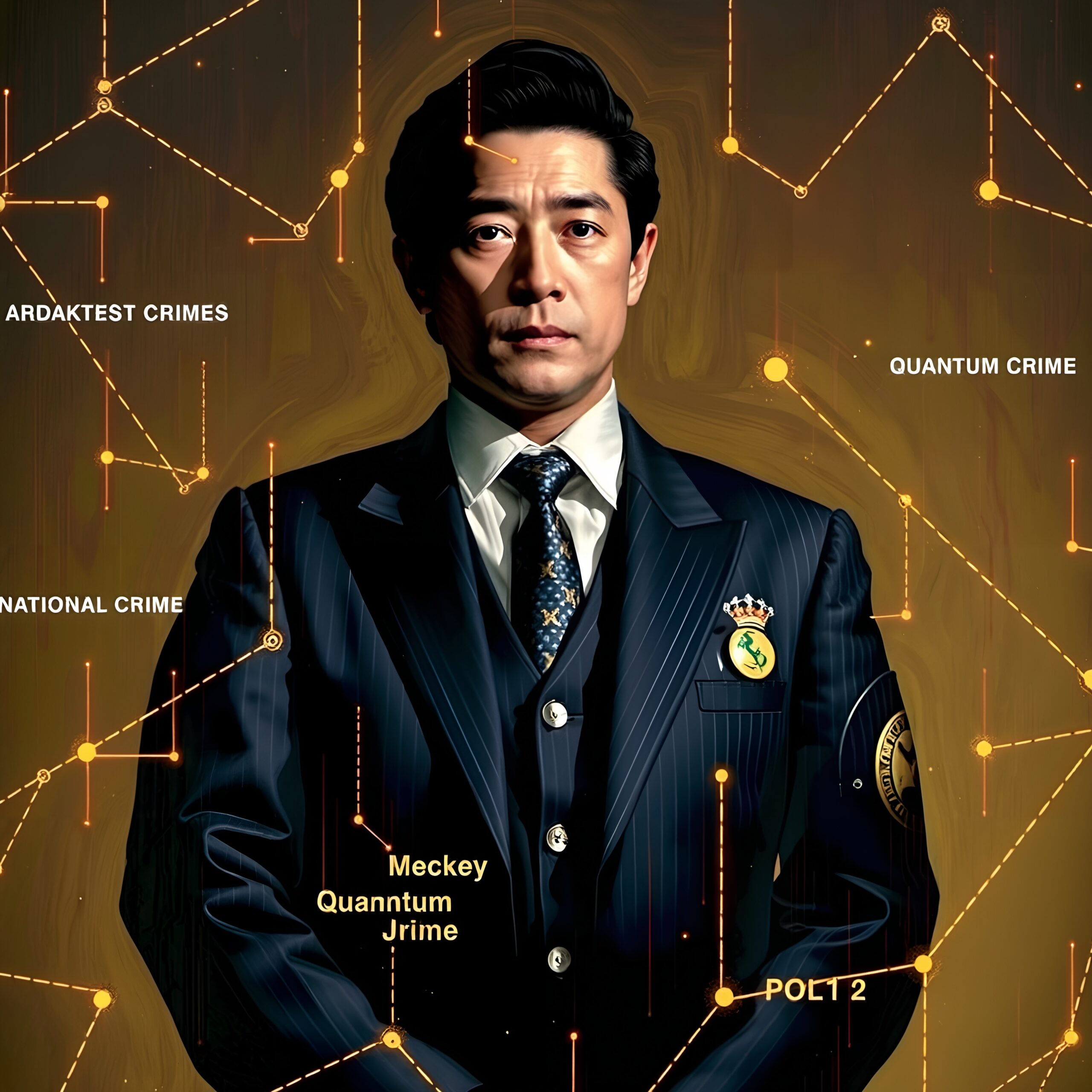 Quantum Investigator Amidst Digital Networks