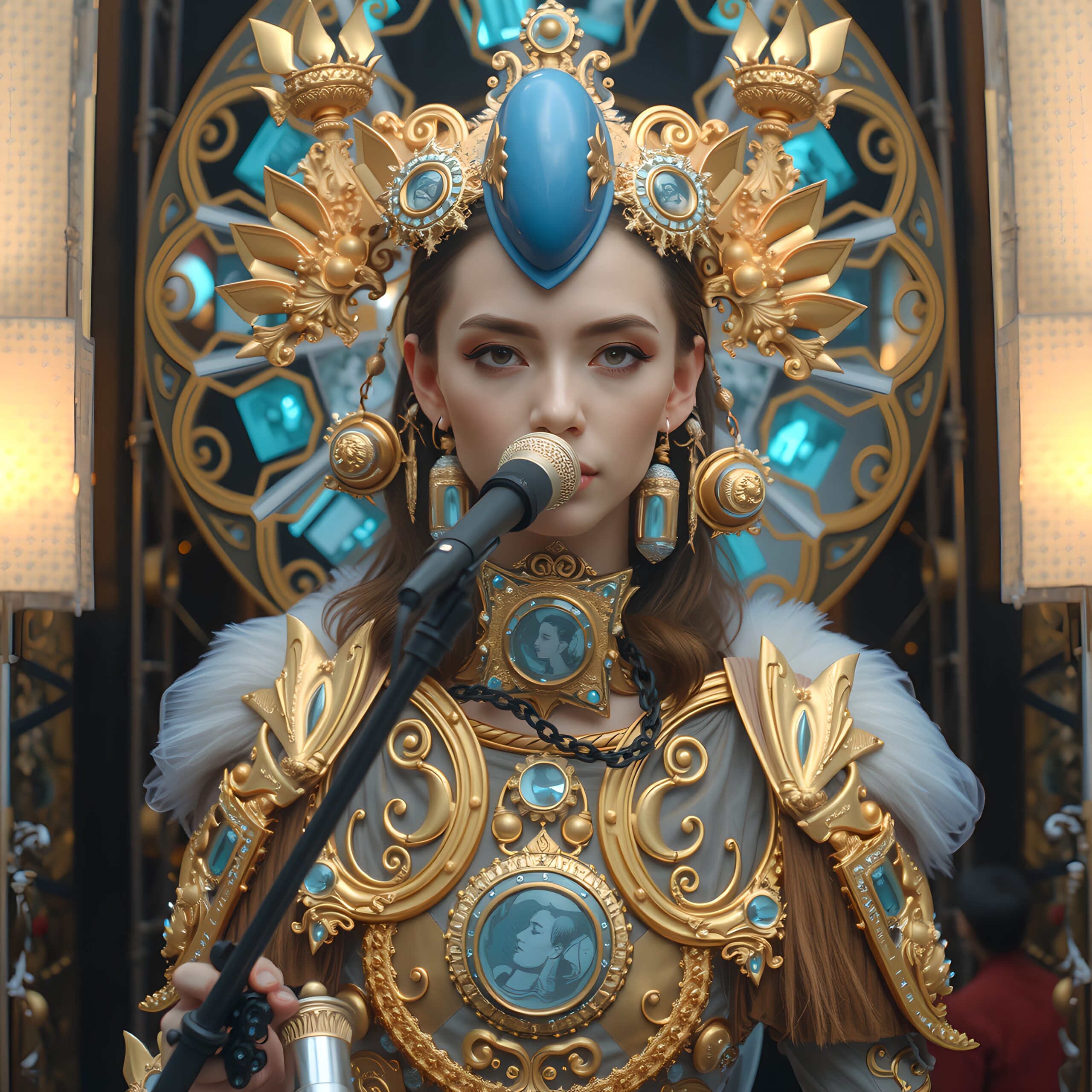 Futuristic Royal Themed Performance