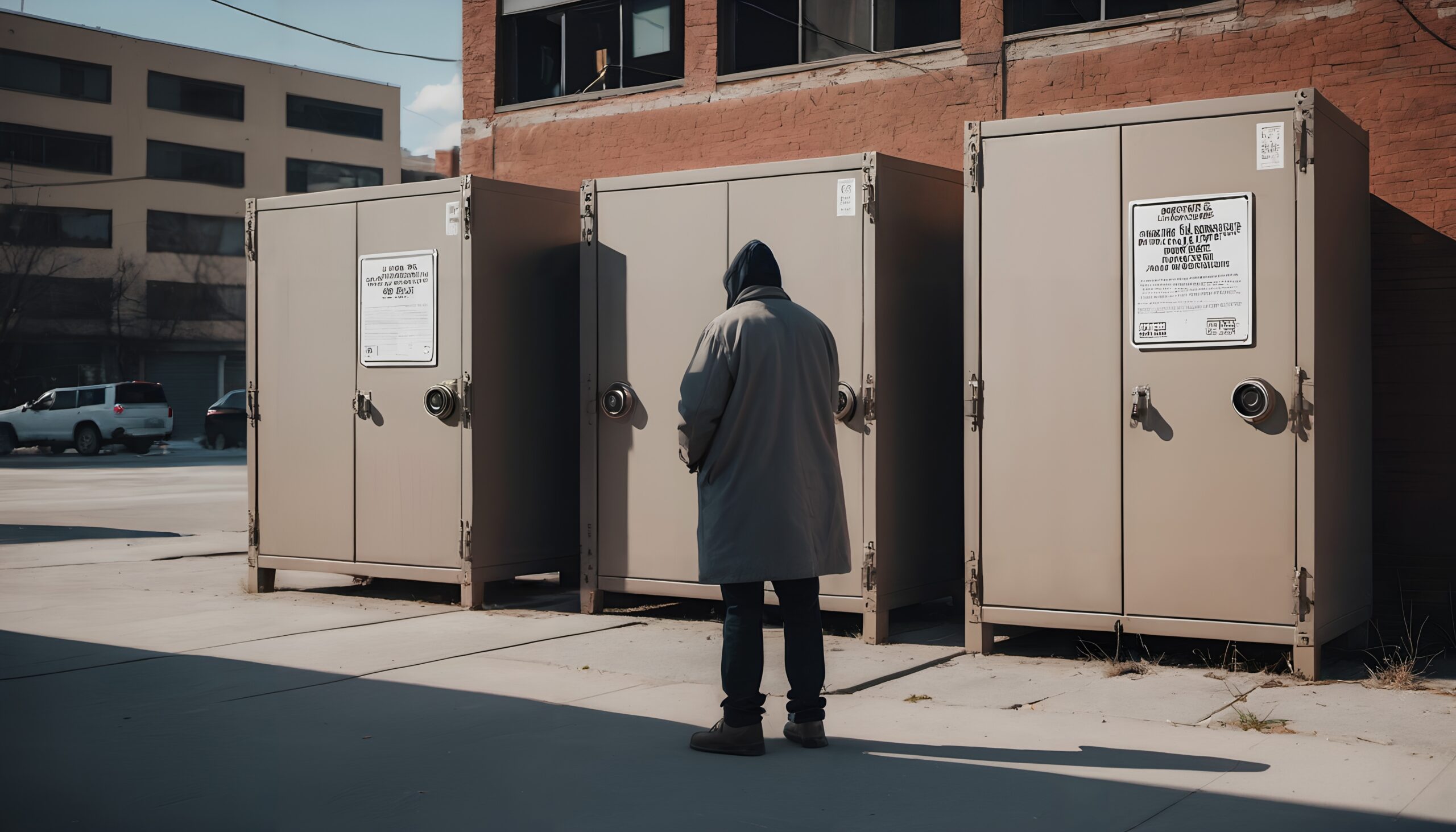 Urban Utility Locker Encounter