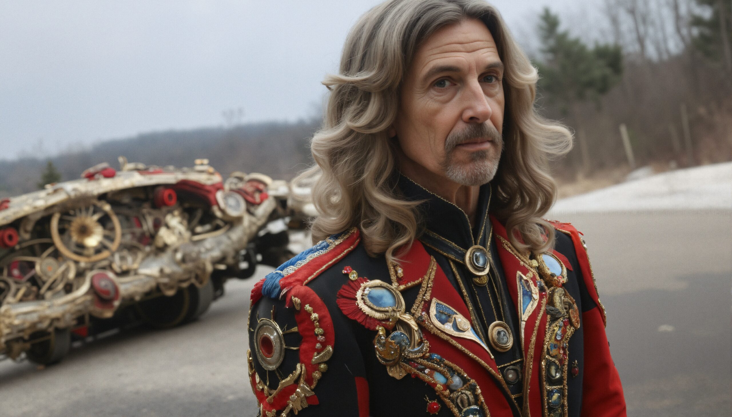 Ornate Regal Fantasy Character Portrait