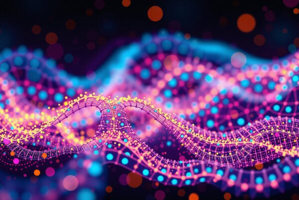 Abstract Neural Network Digital Art