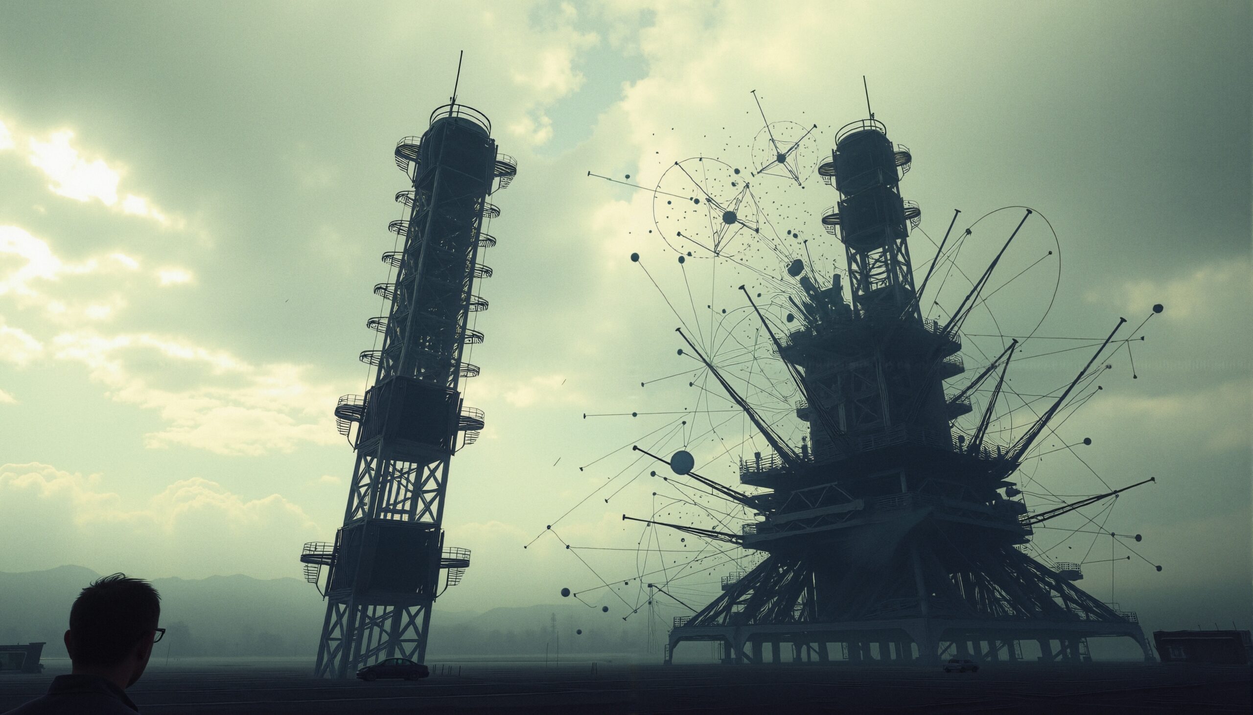 Contemplation of Futuristic Structures