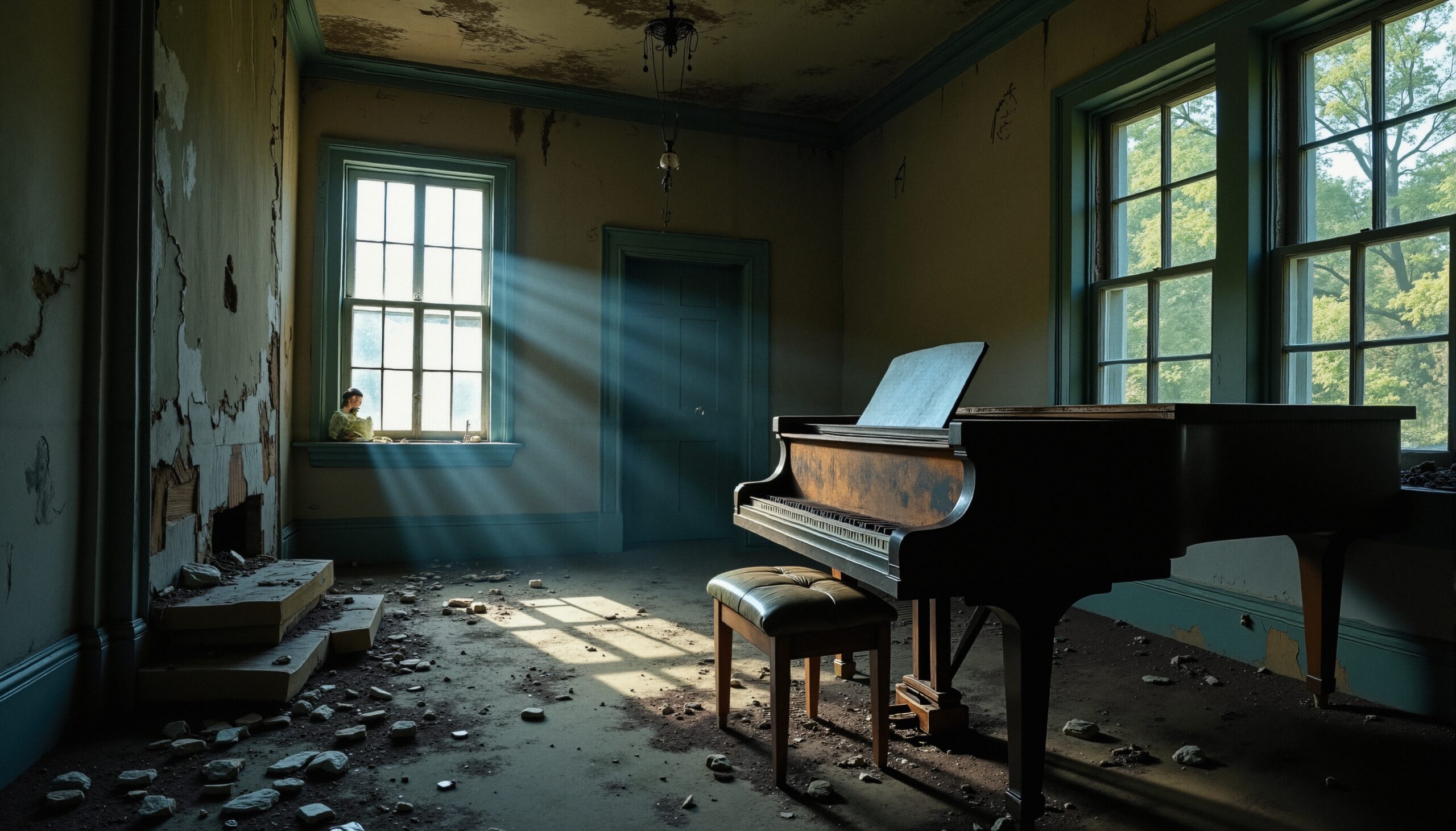 Forgotten Music in Empty Room