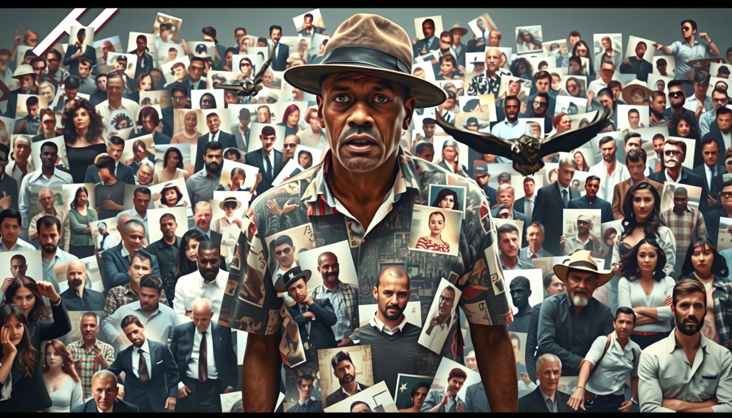 Interconnected Faces Of Many Stories