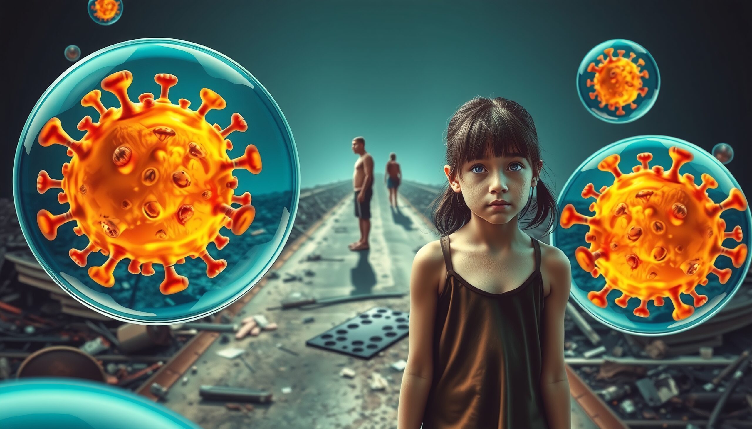 Pandemic Landscape with Overlays