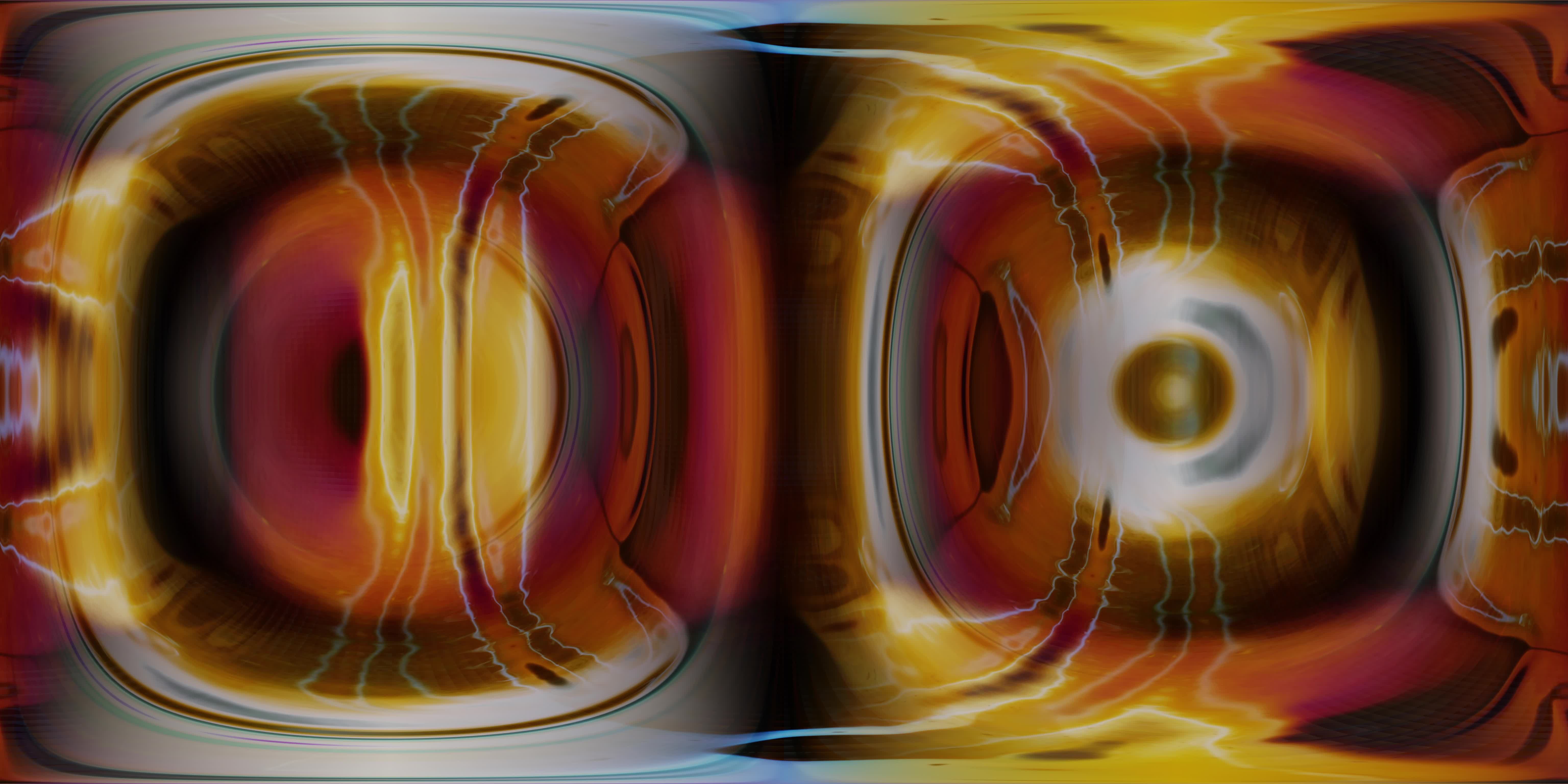 Surreal Glowing Portal 360VR 6K Loop