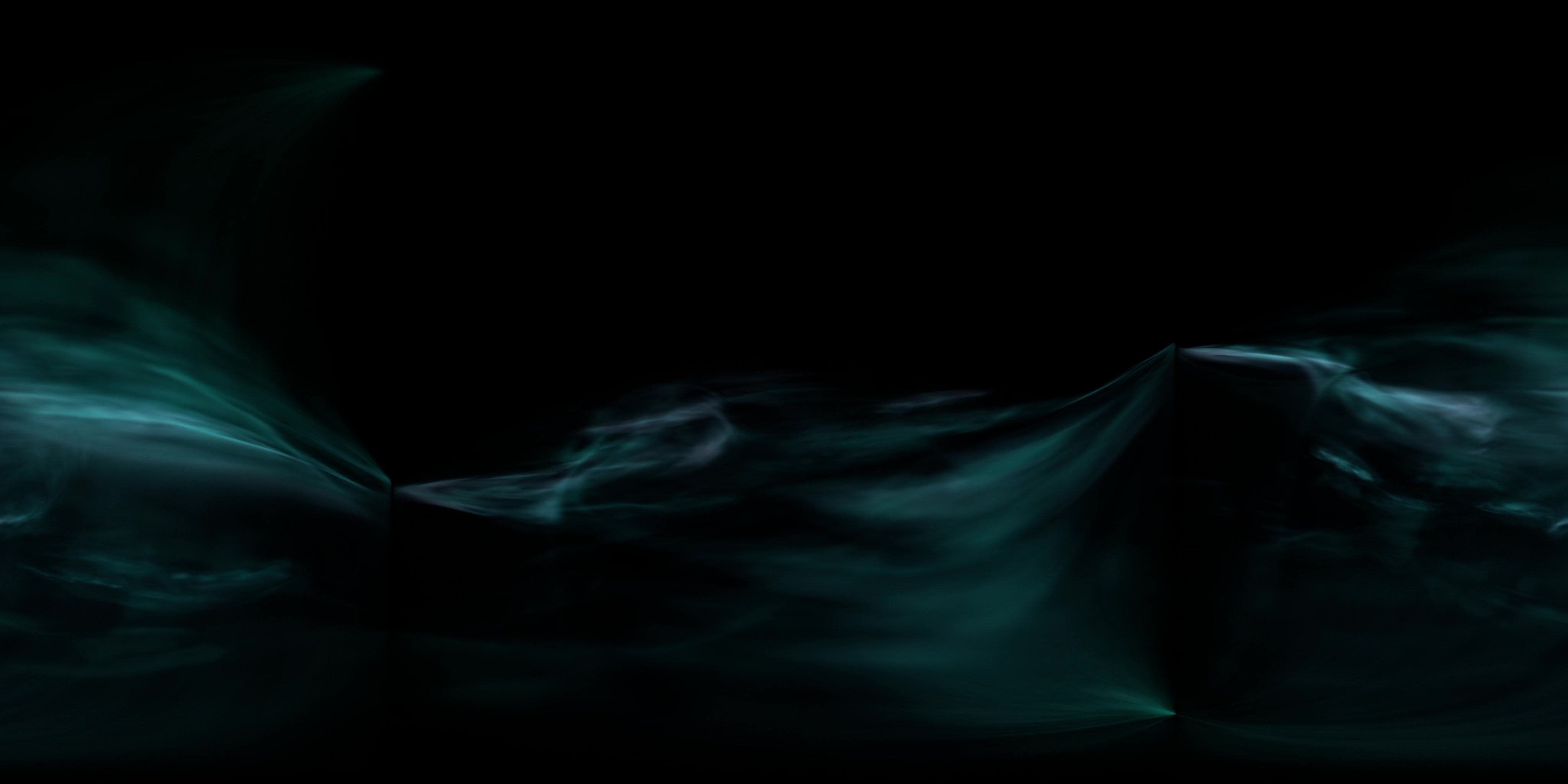Dark Abstract Flowing Light 360VR Loop
