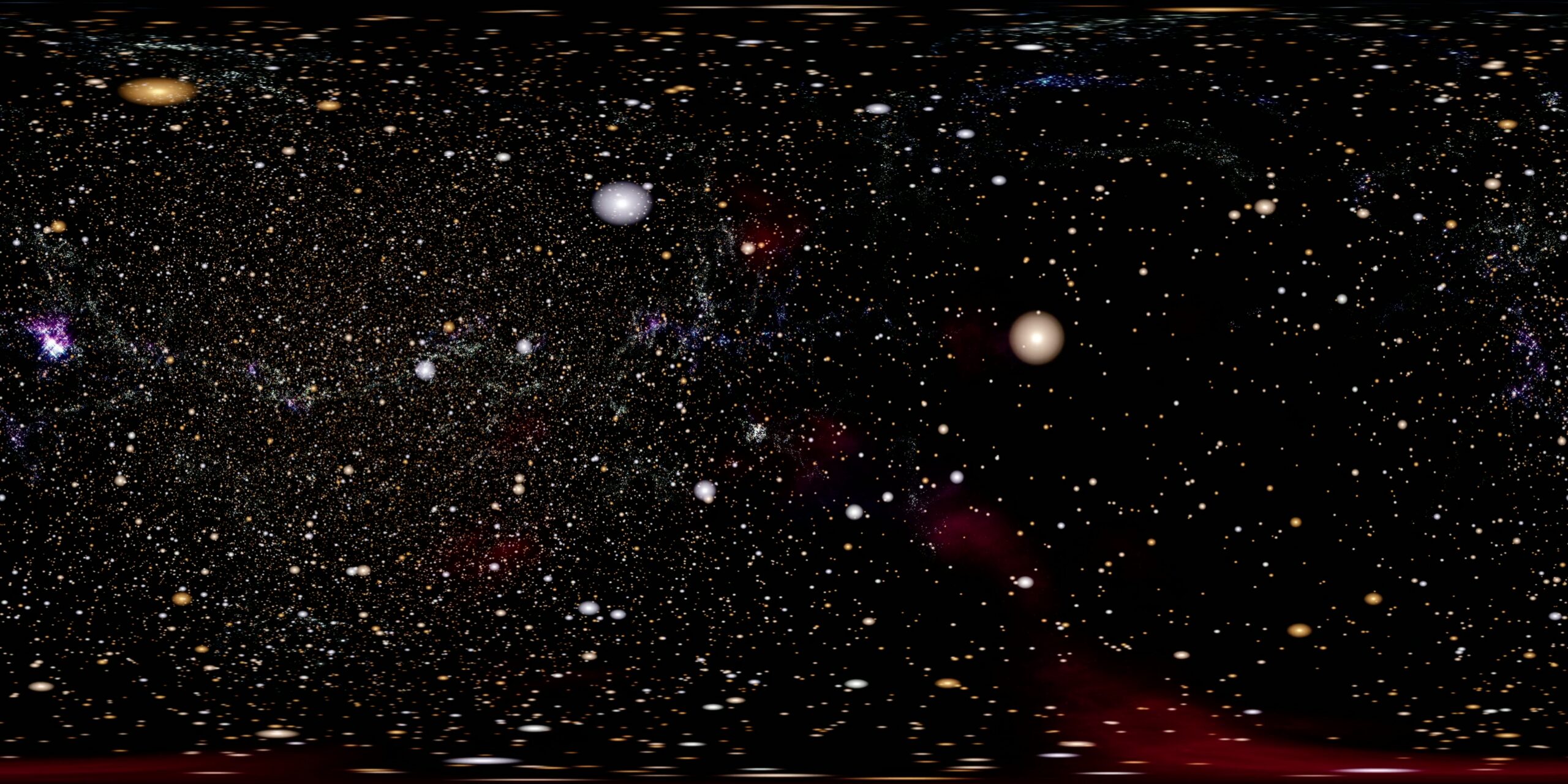 3060VR Virtual Journey Through Star Fields in Space 4K Loop