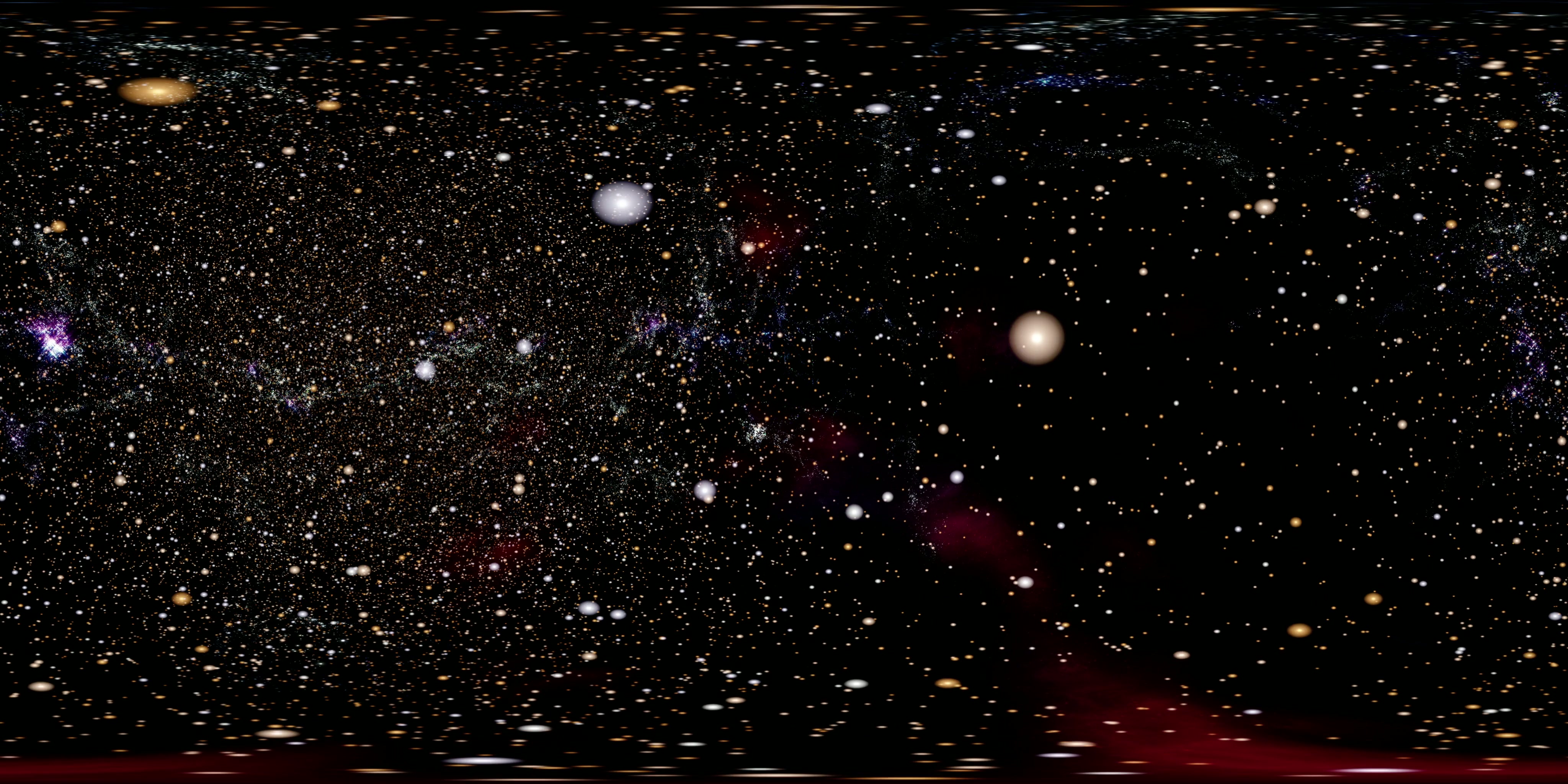 3060VR Virtual Journey Through Star Fields in Space 4K Loop