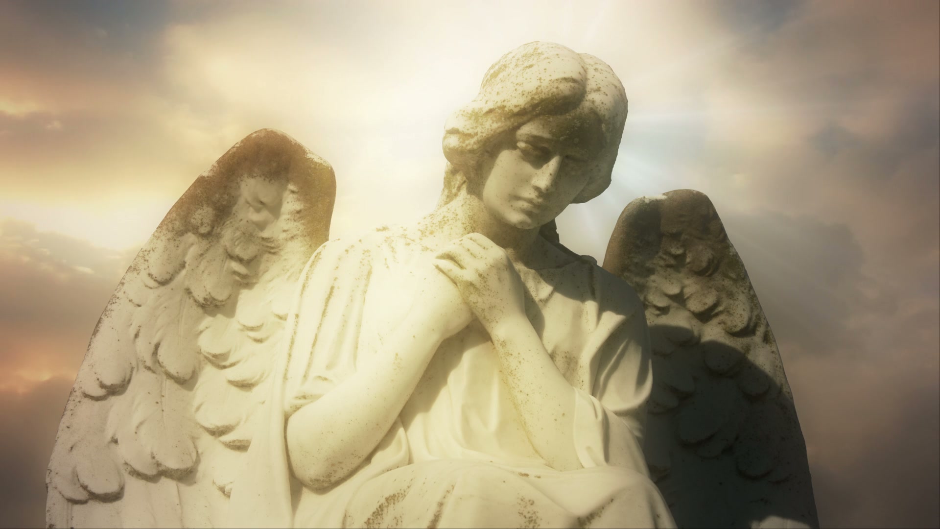 Heavenly Angel in Serene Light