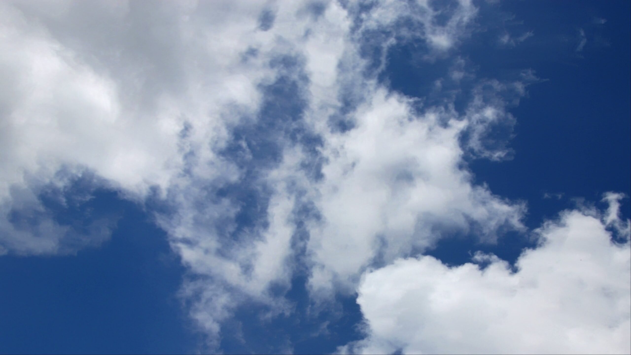Fluffy White Time-Lapse Clouds