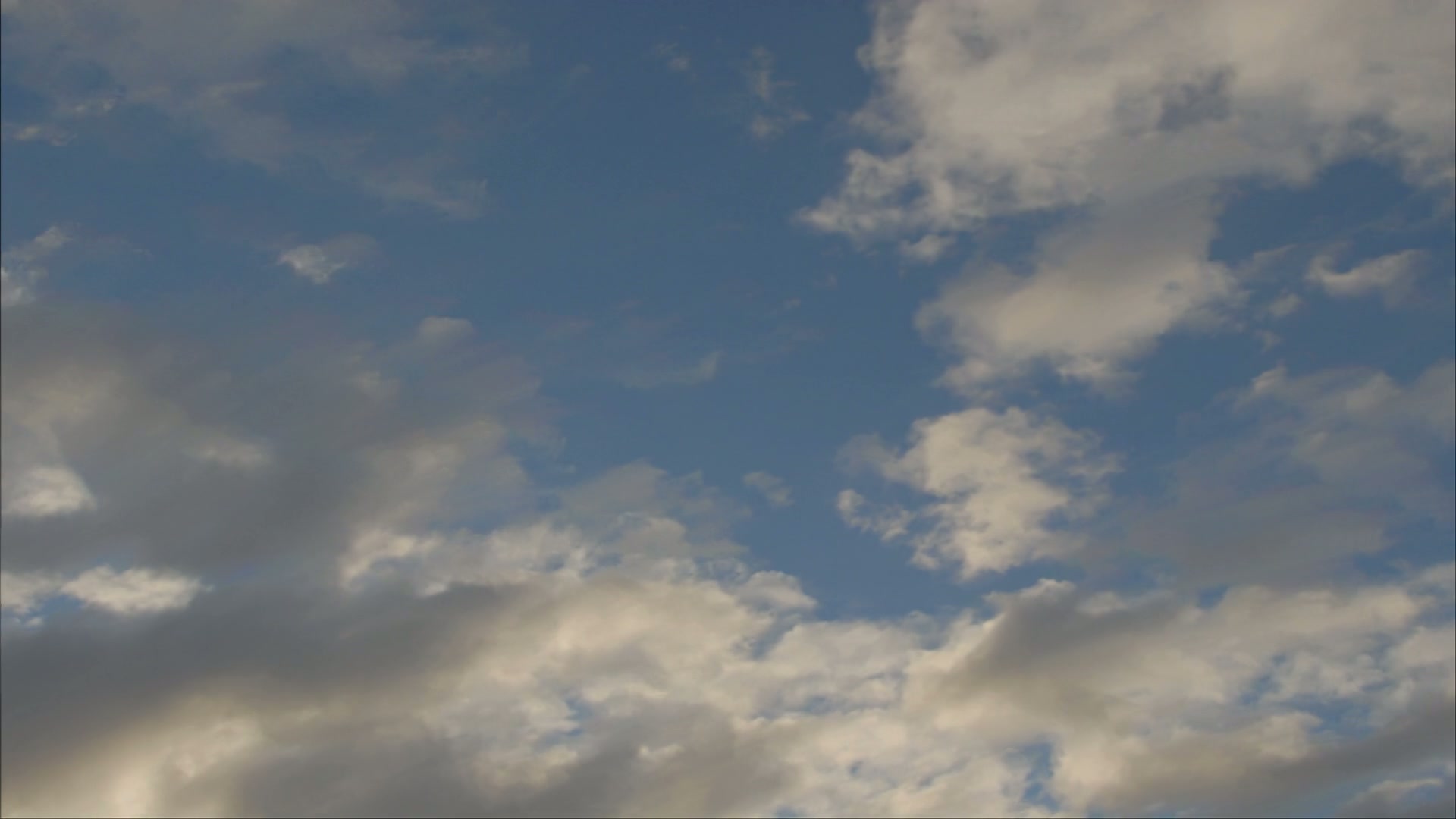 Peaceful Sky with Time-Lapse Clouds