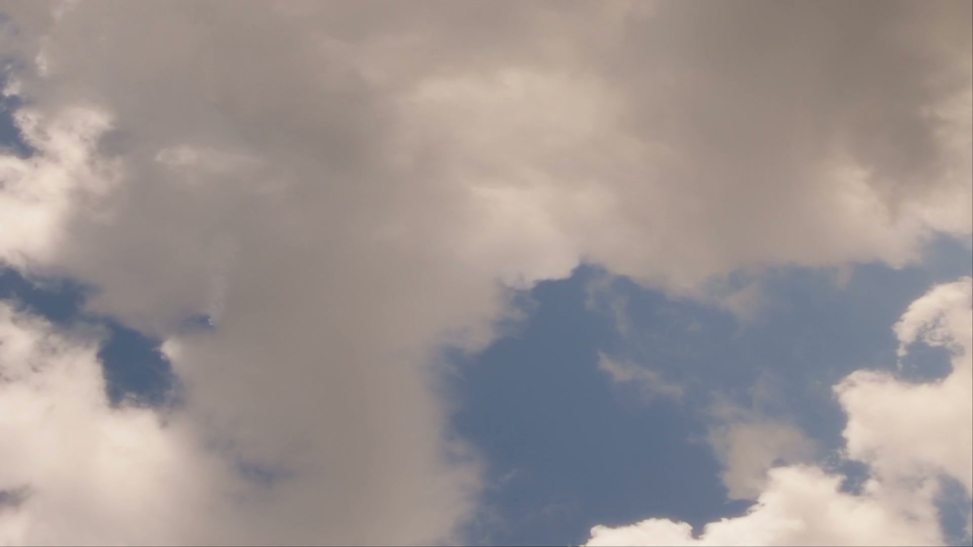 Serene Time-Lapse Clouds in Blue Sky