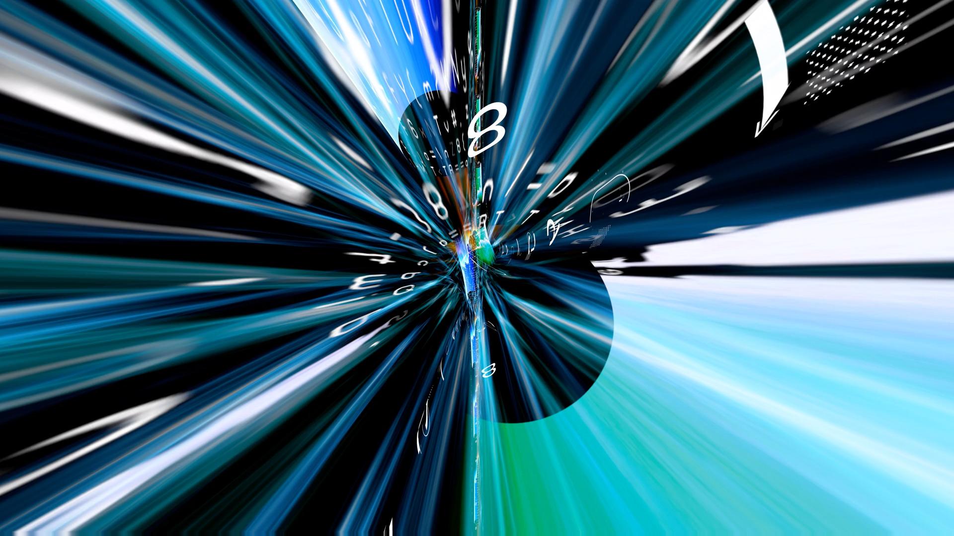 Digital Tunnel Through Time HD Loop