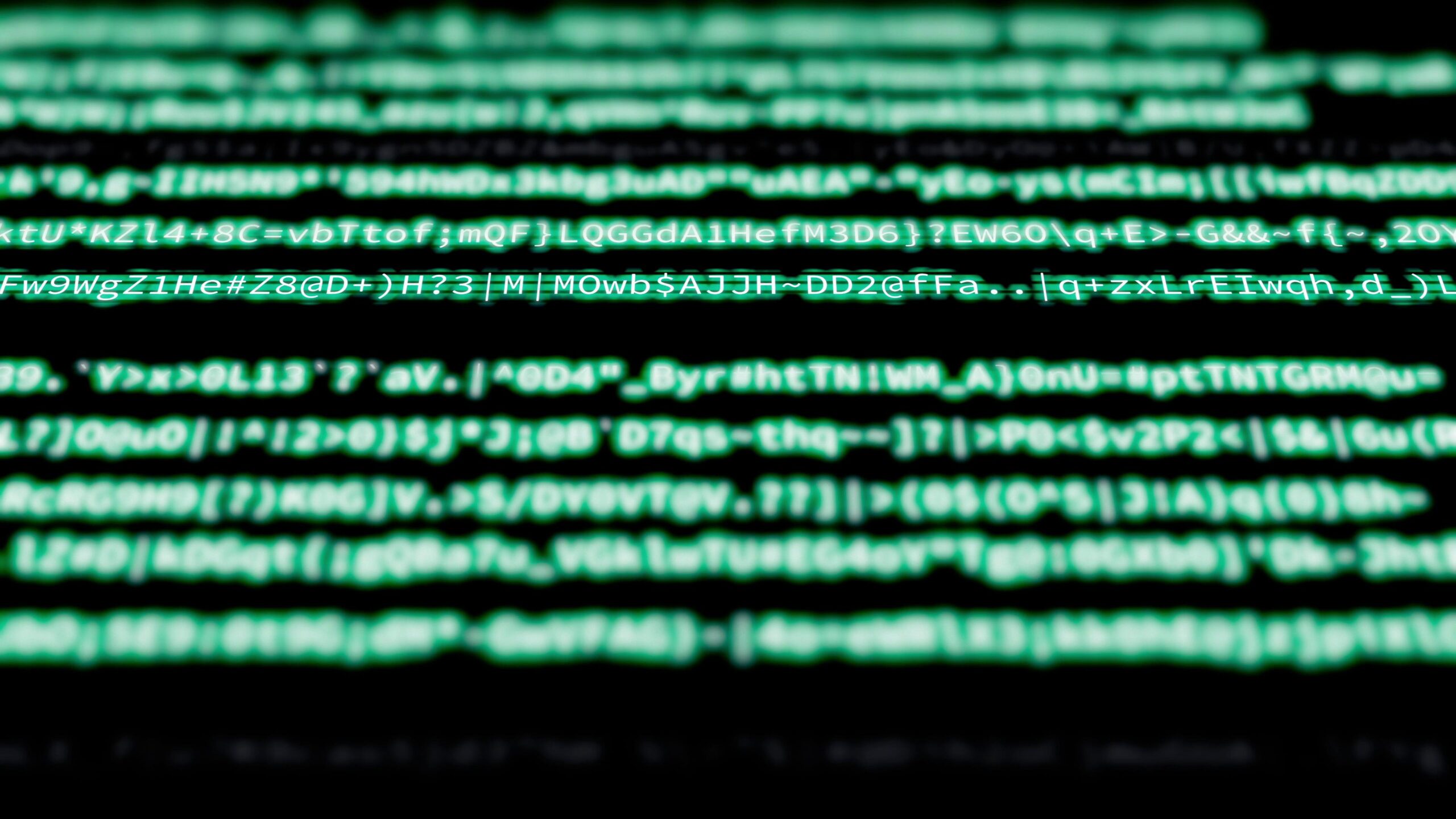 Digital Data Stream Flow 4K Video