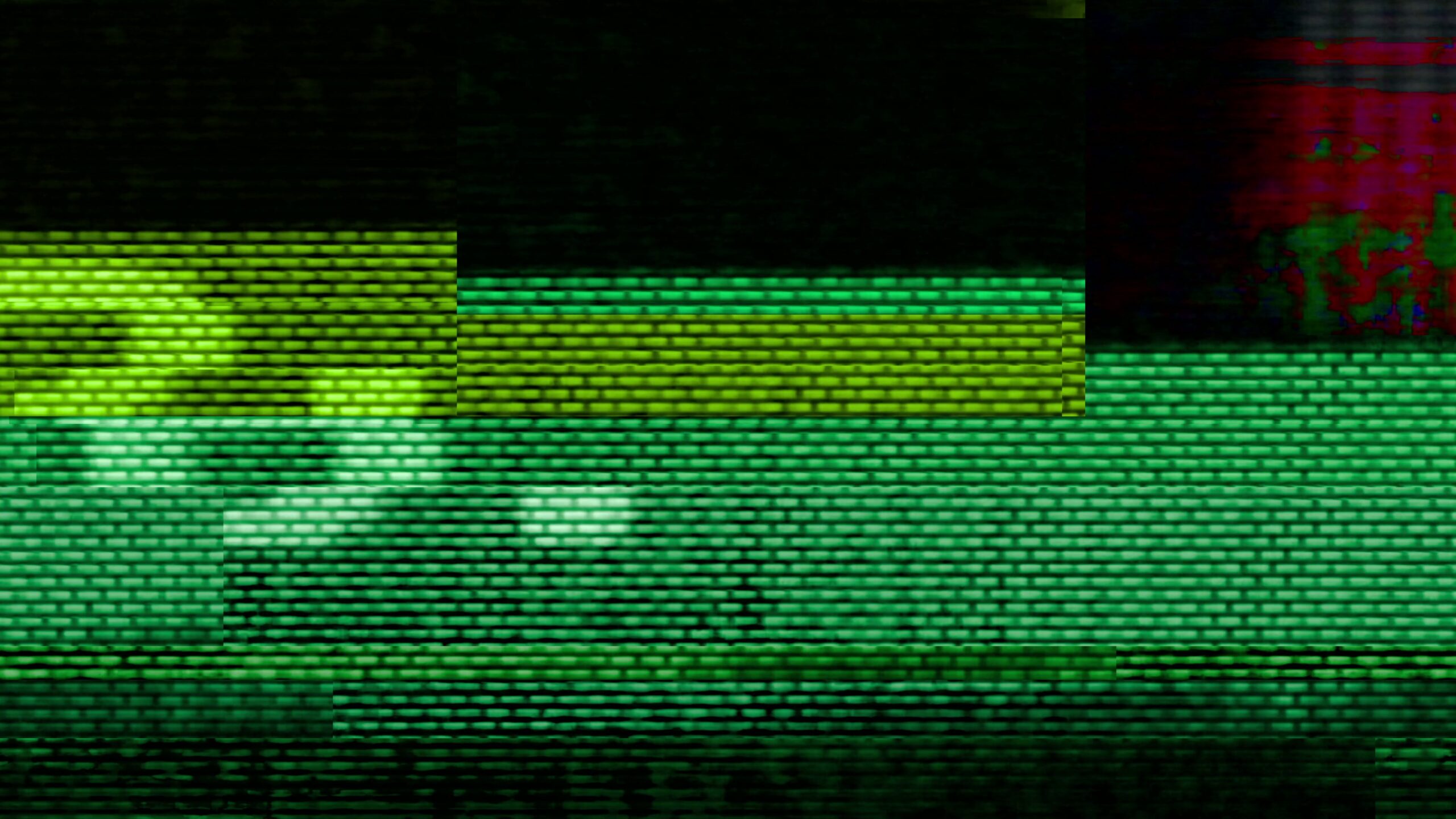 Glitched Digital Art 4K Video Loop