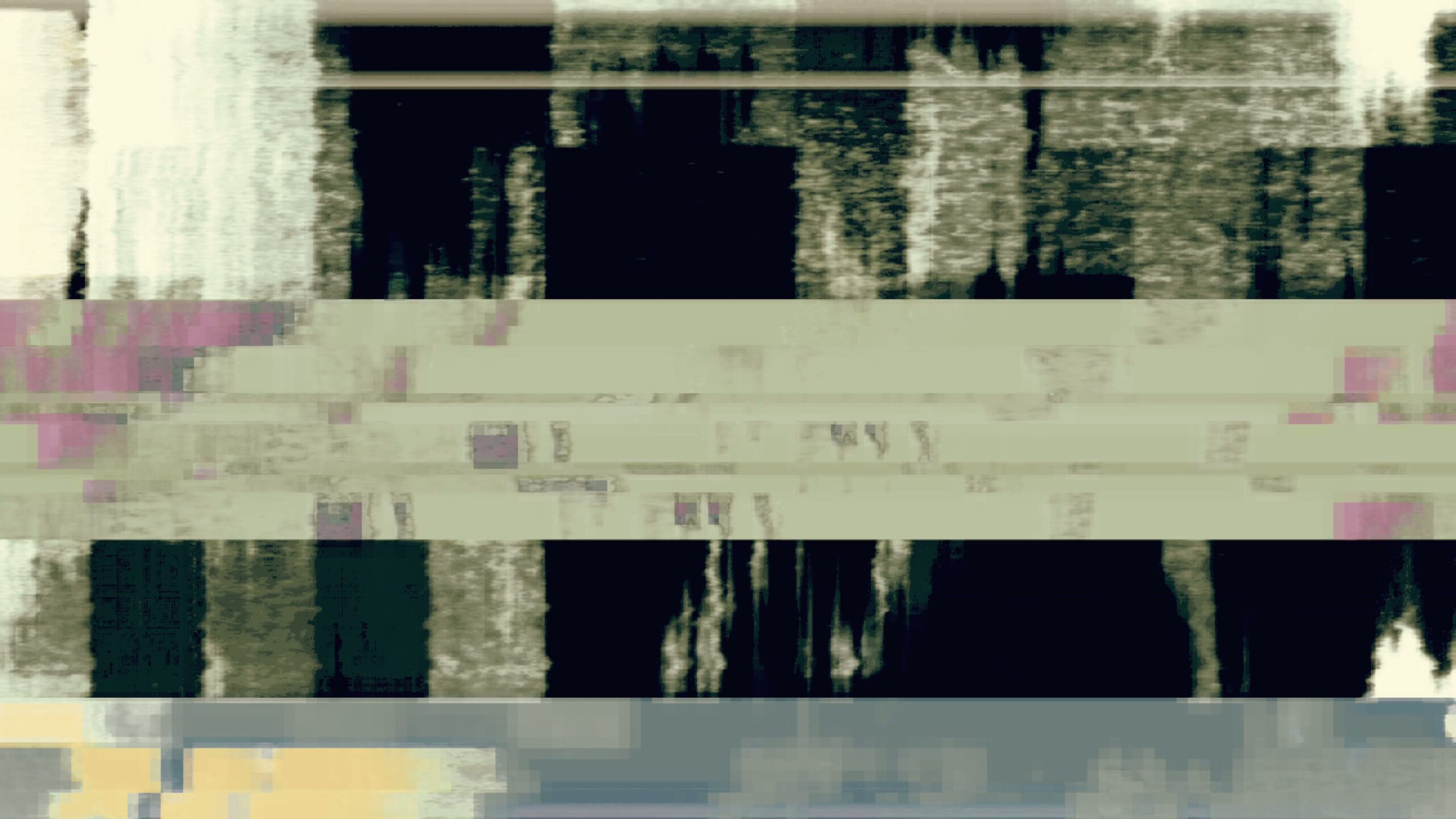 Glitched Abstract Digital Art 4K Loop