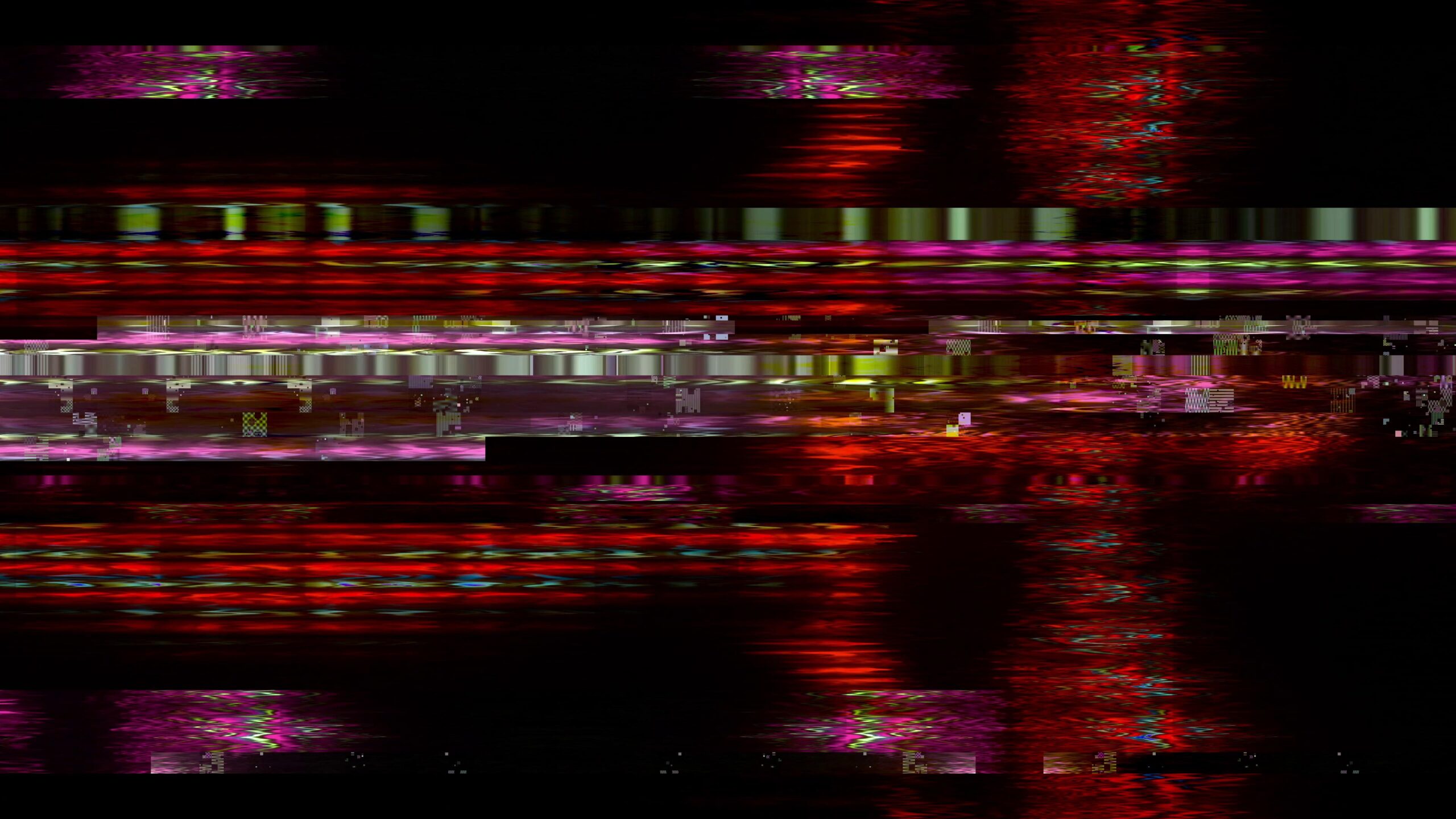 Digital Glitch Art Abstract 4K Video Loop